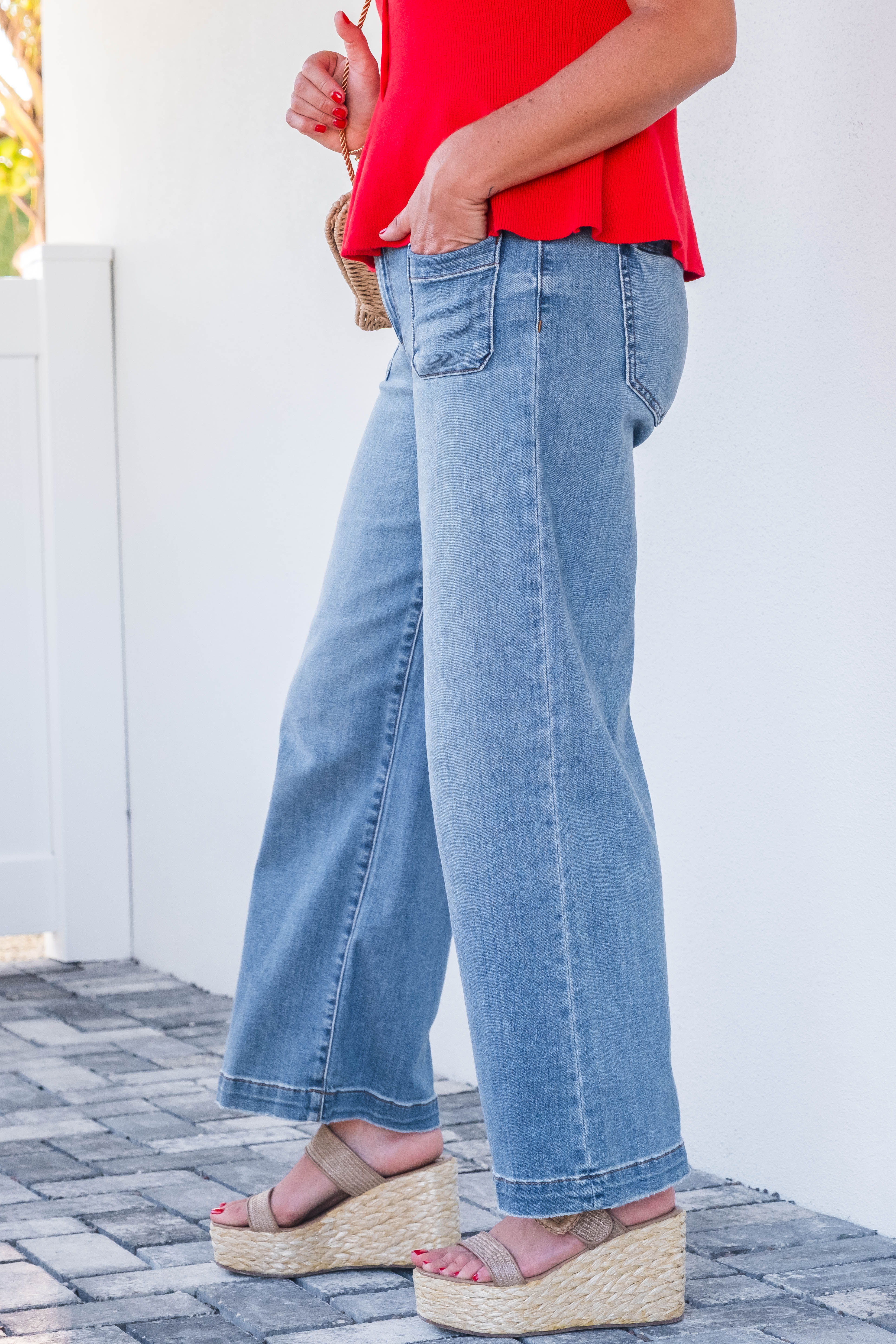 KUT from the Kloth Meg High Rise w/ Patch Pockets