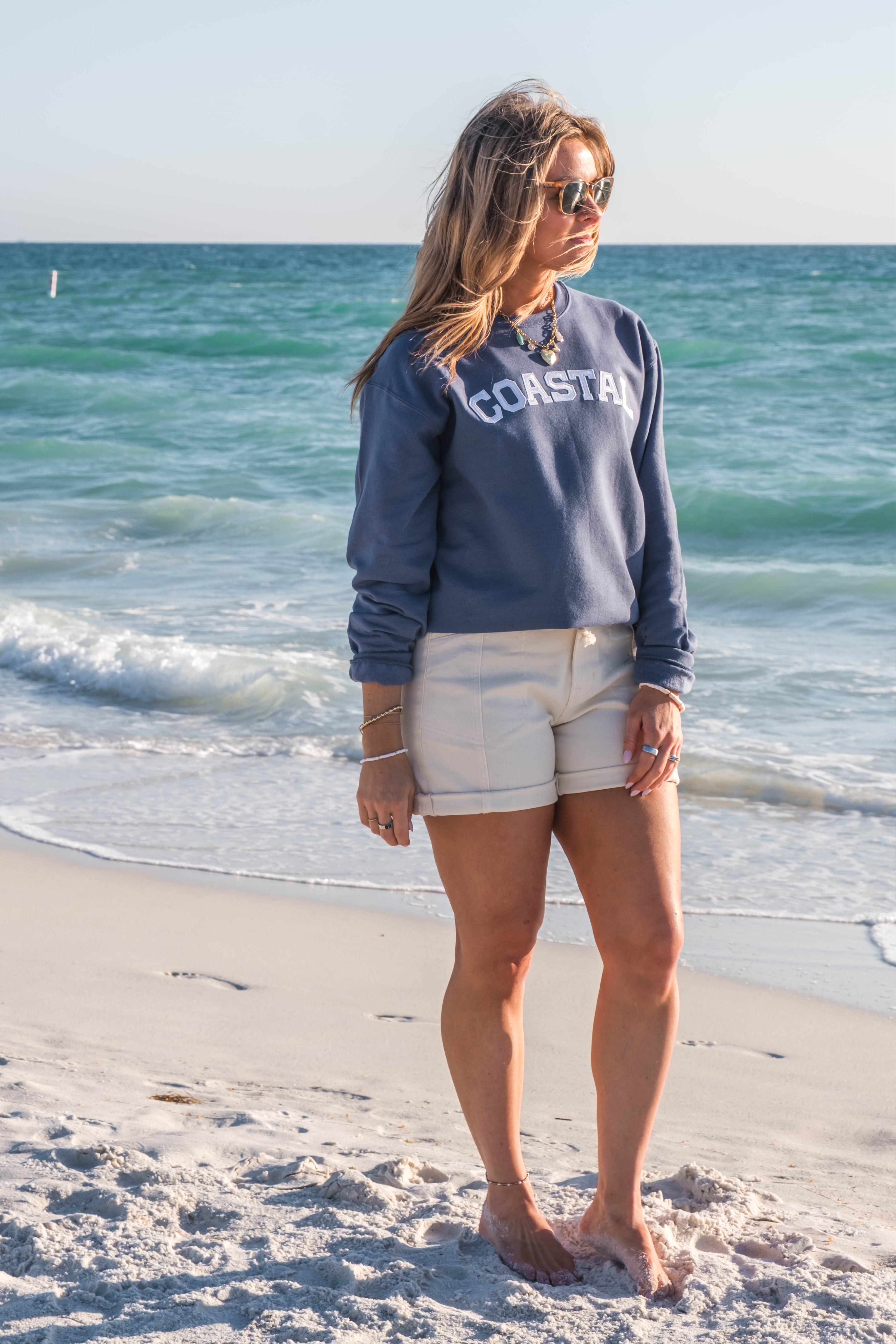 Vervet High Rise Drawstring Cuffed Short