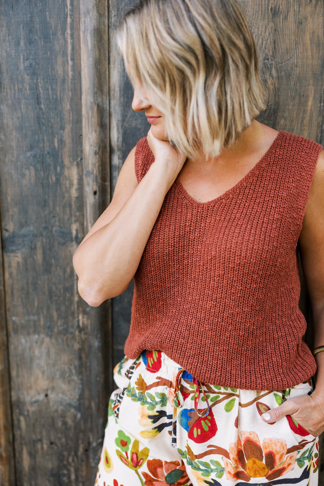 Izzie Sweater Tank