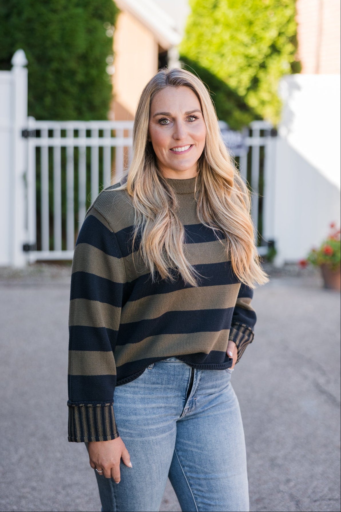 Lucky Day Striped Sweater