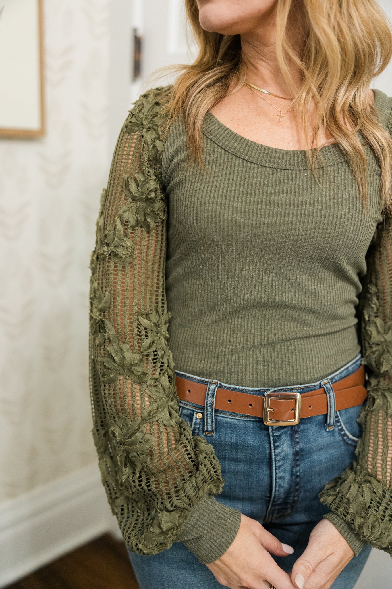 Meagan Lace Long Sleeve