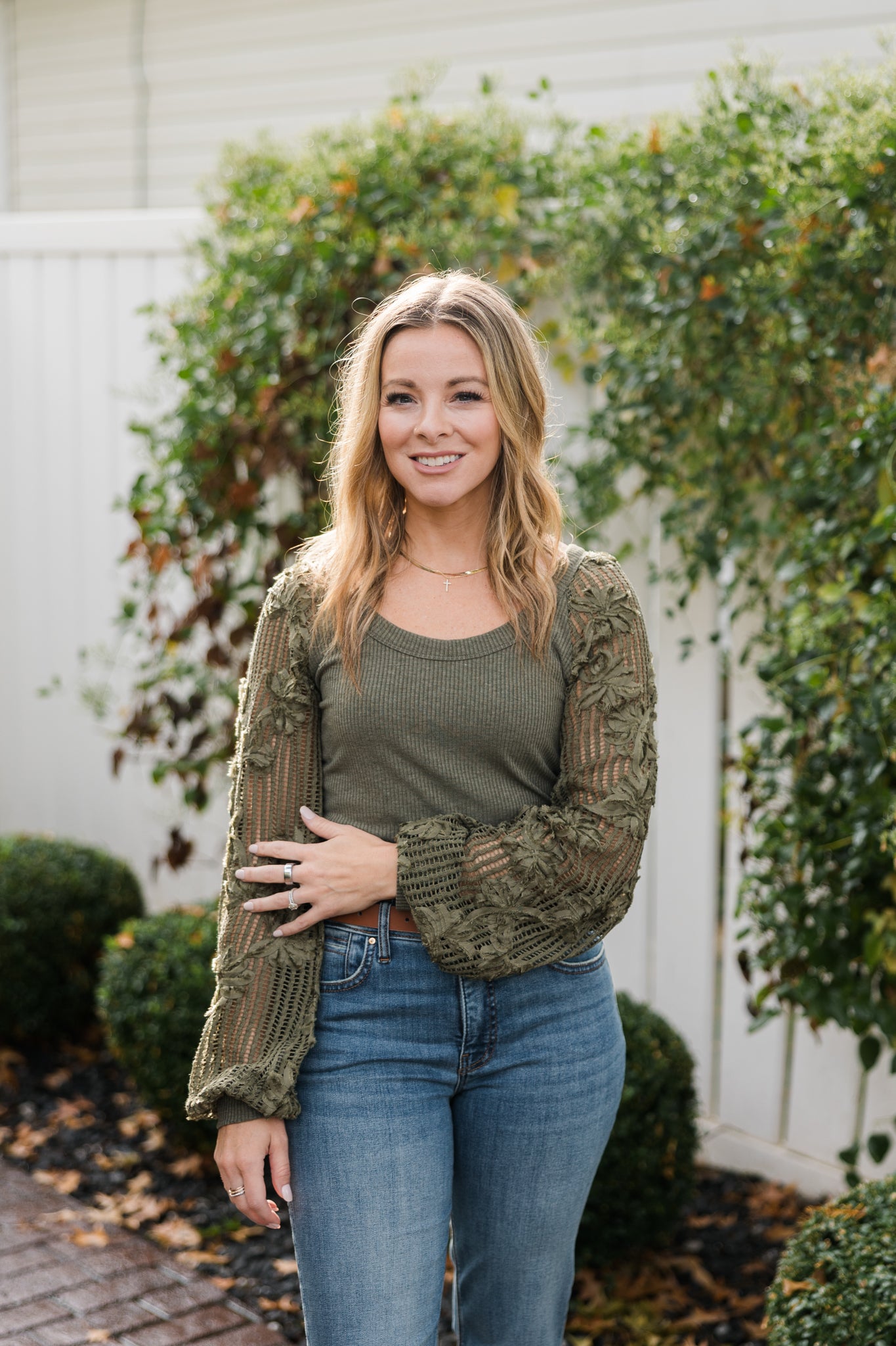 Meagan Lace Long Sleeve