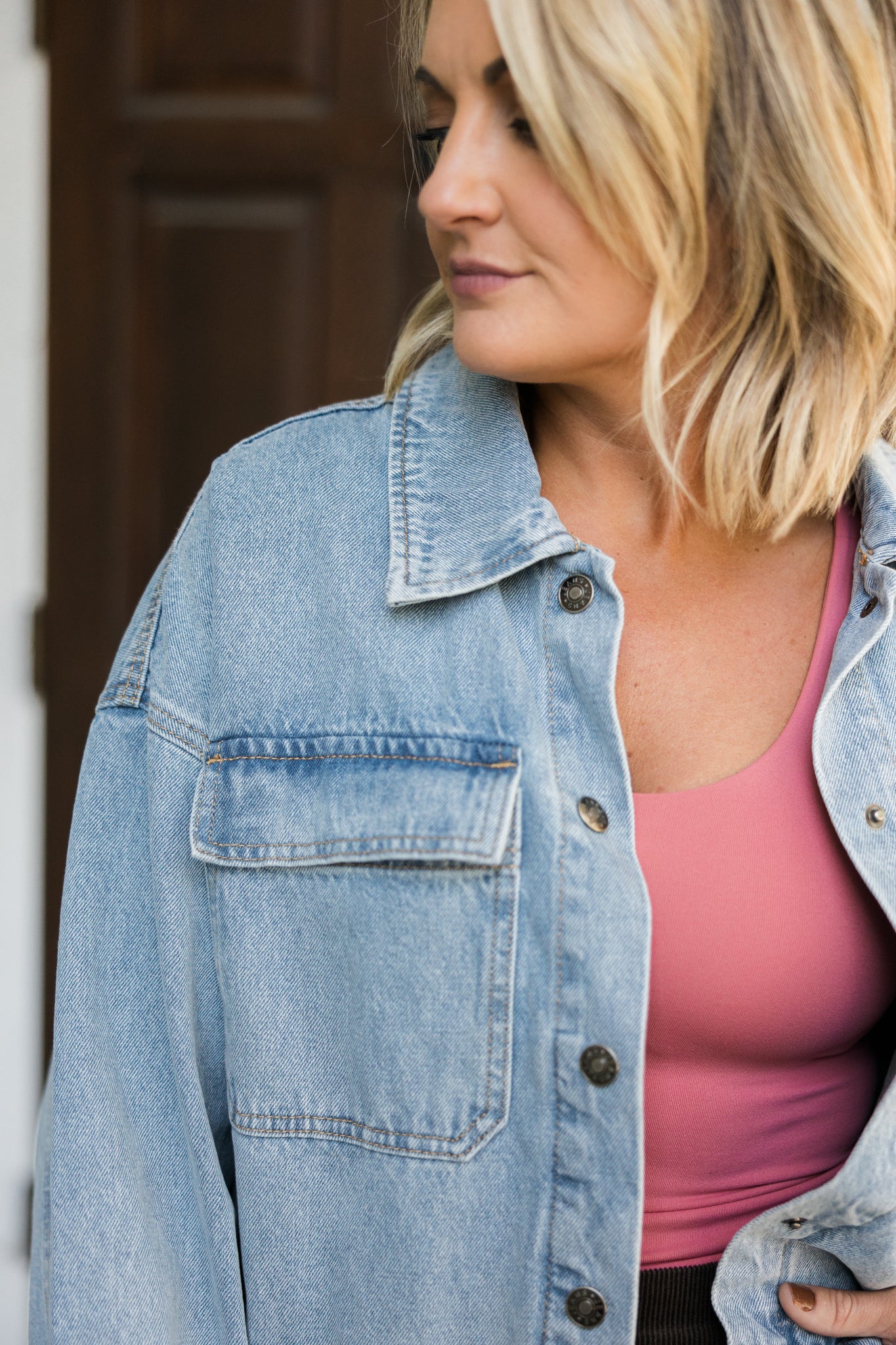 Washed Denim Jacket