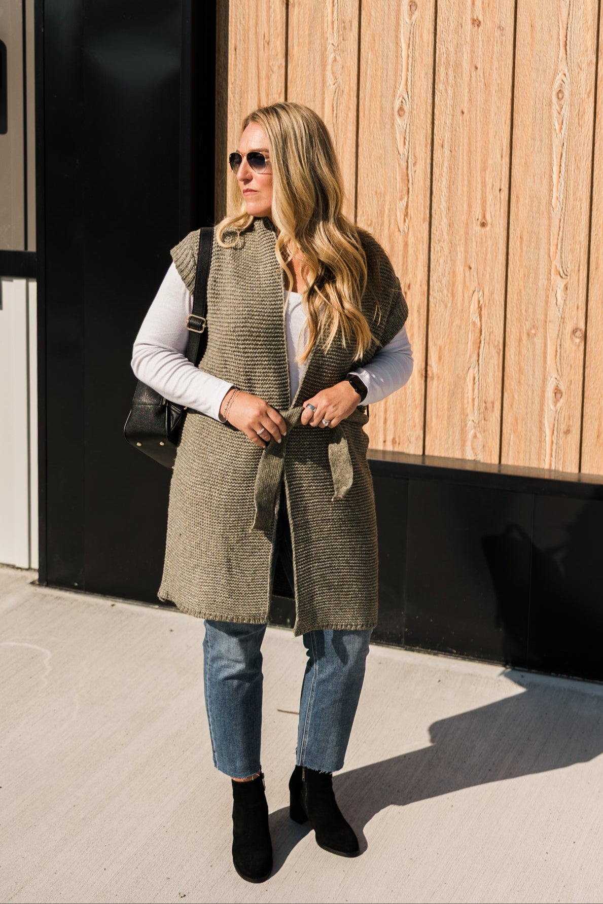 Belted Cardigan
