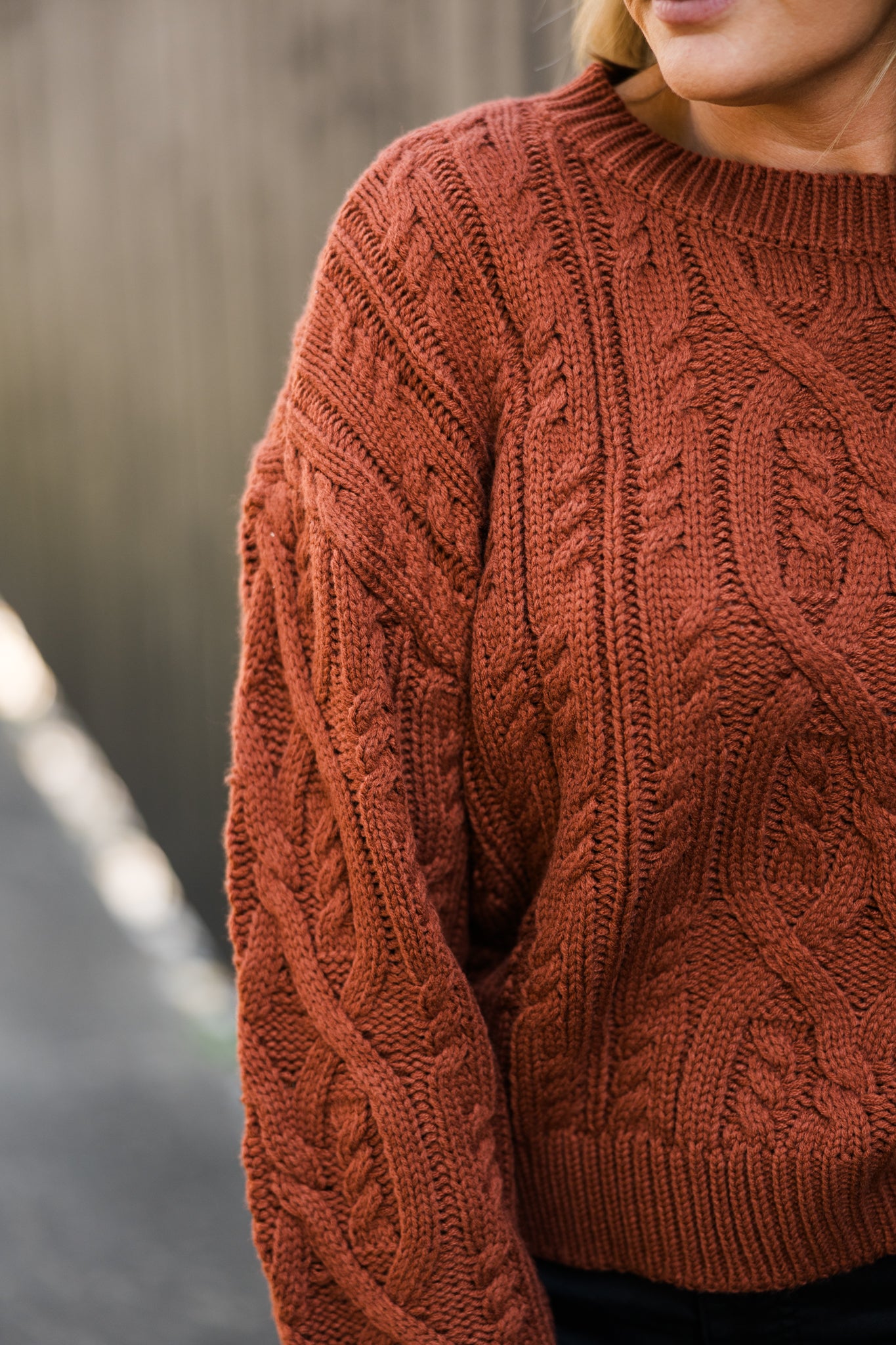 Patricia Cable Knit Sweater