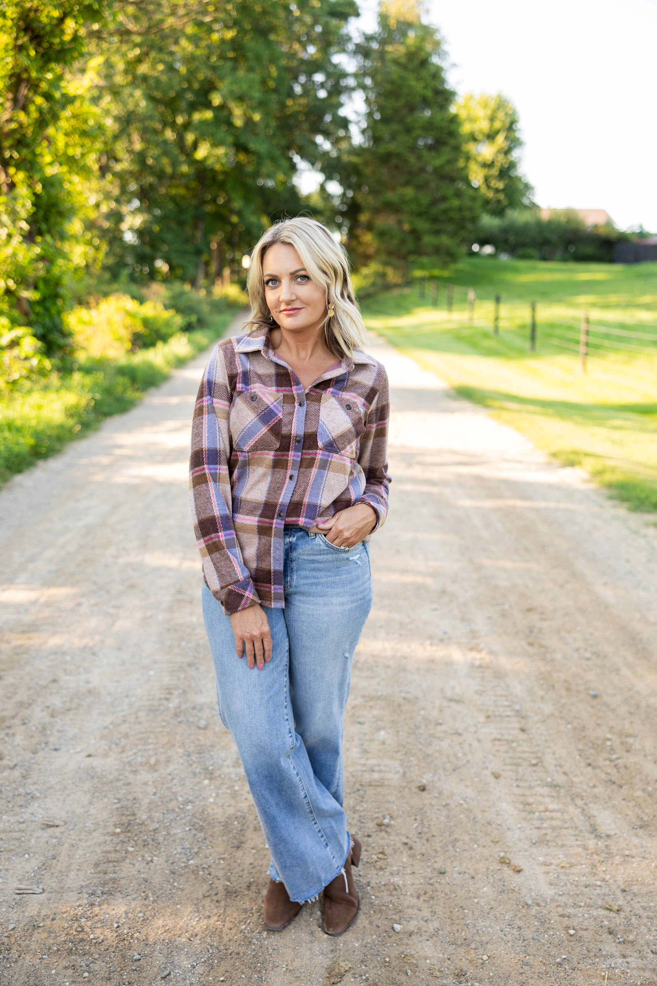 Aspen Plaid Button Down