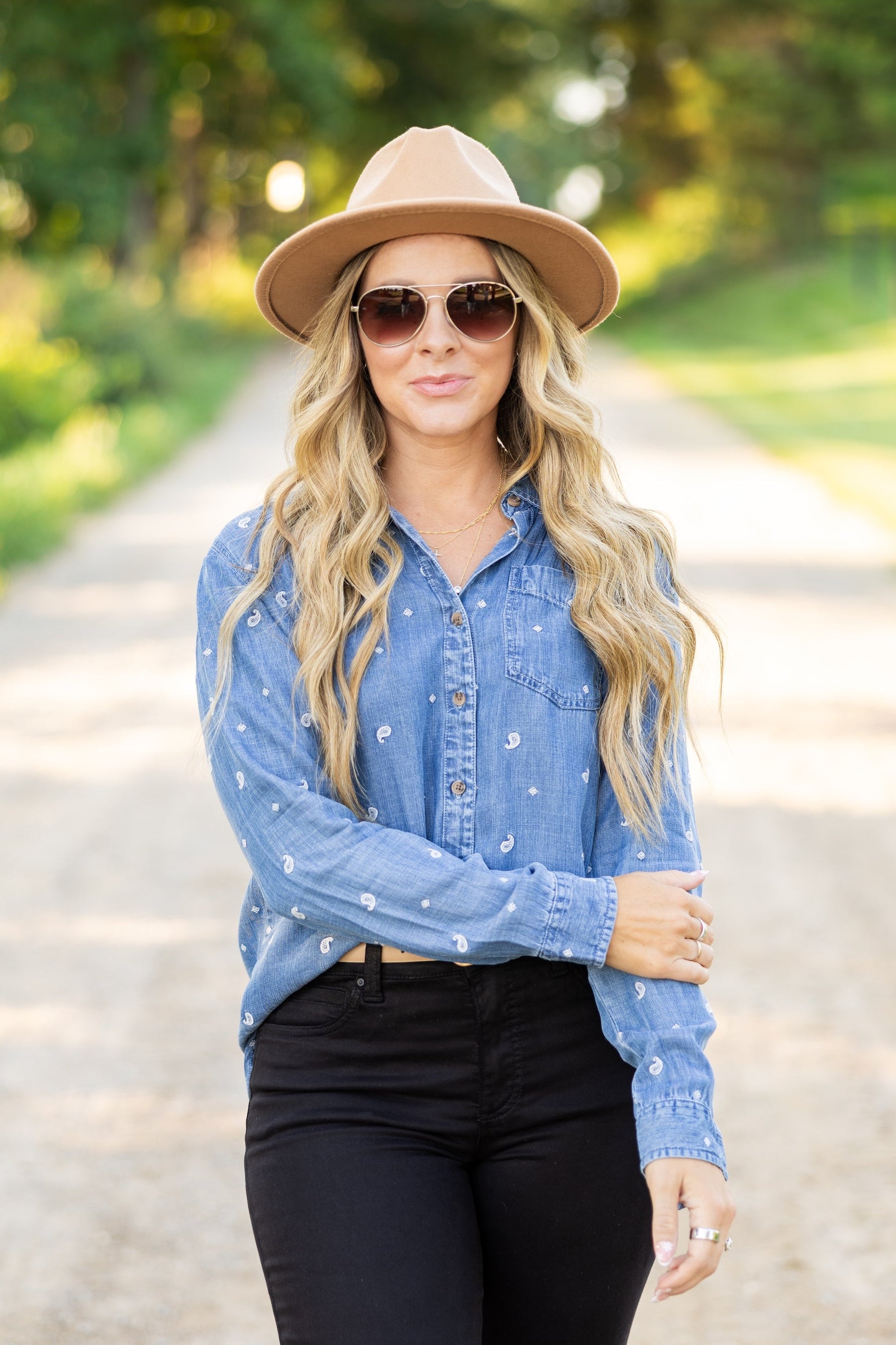 Bae Denim Button Up Shirt