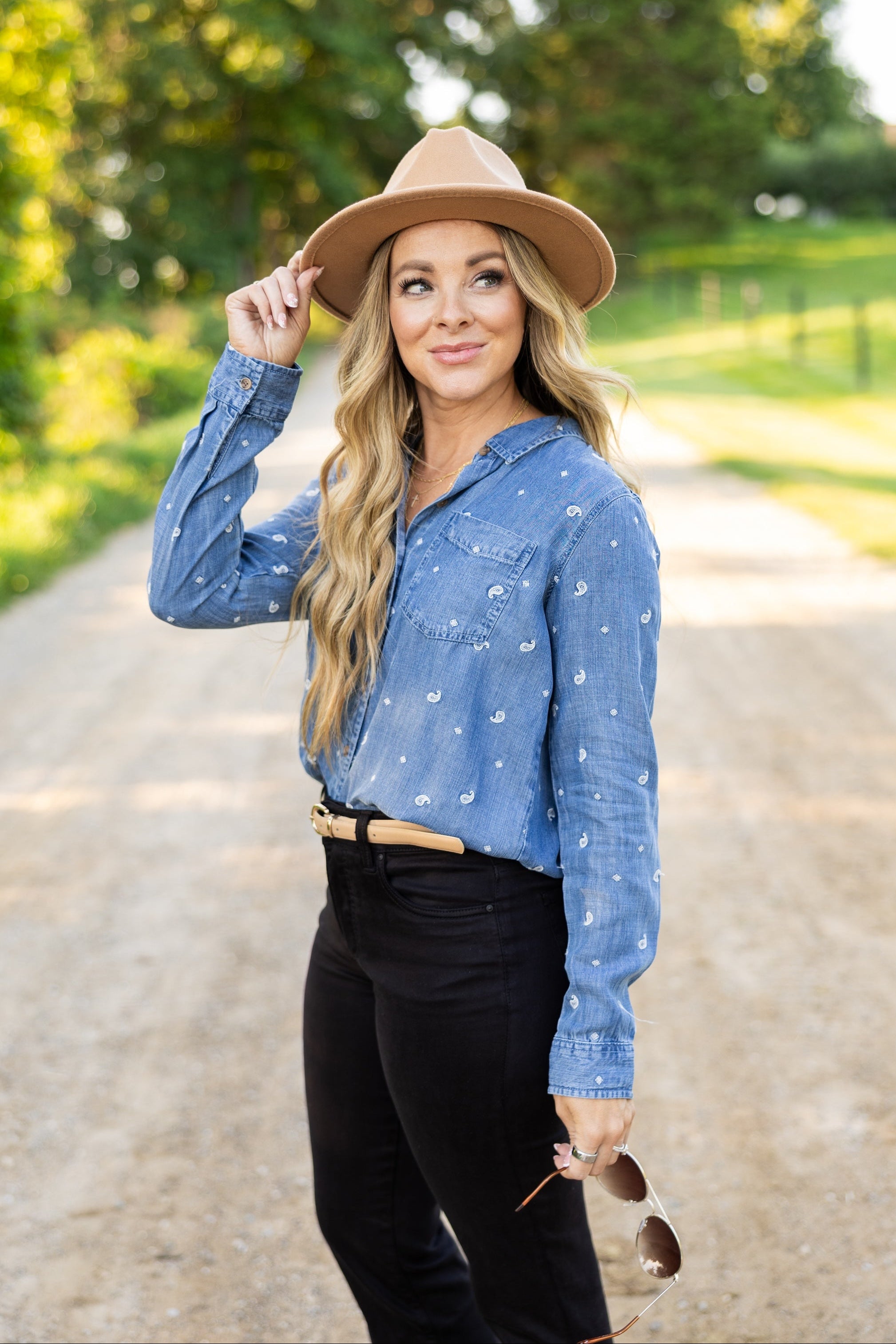 Bae Denim Button Up Shirt