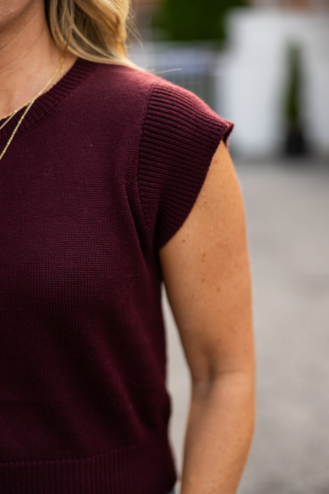 Amelia Cap Sleeve Top