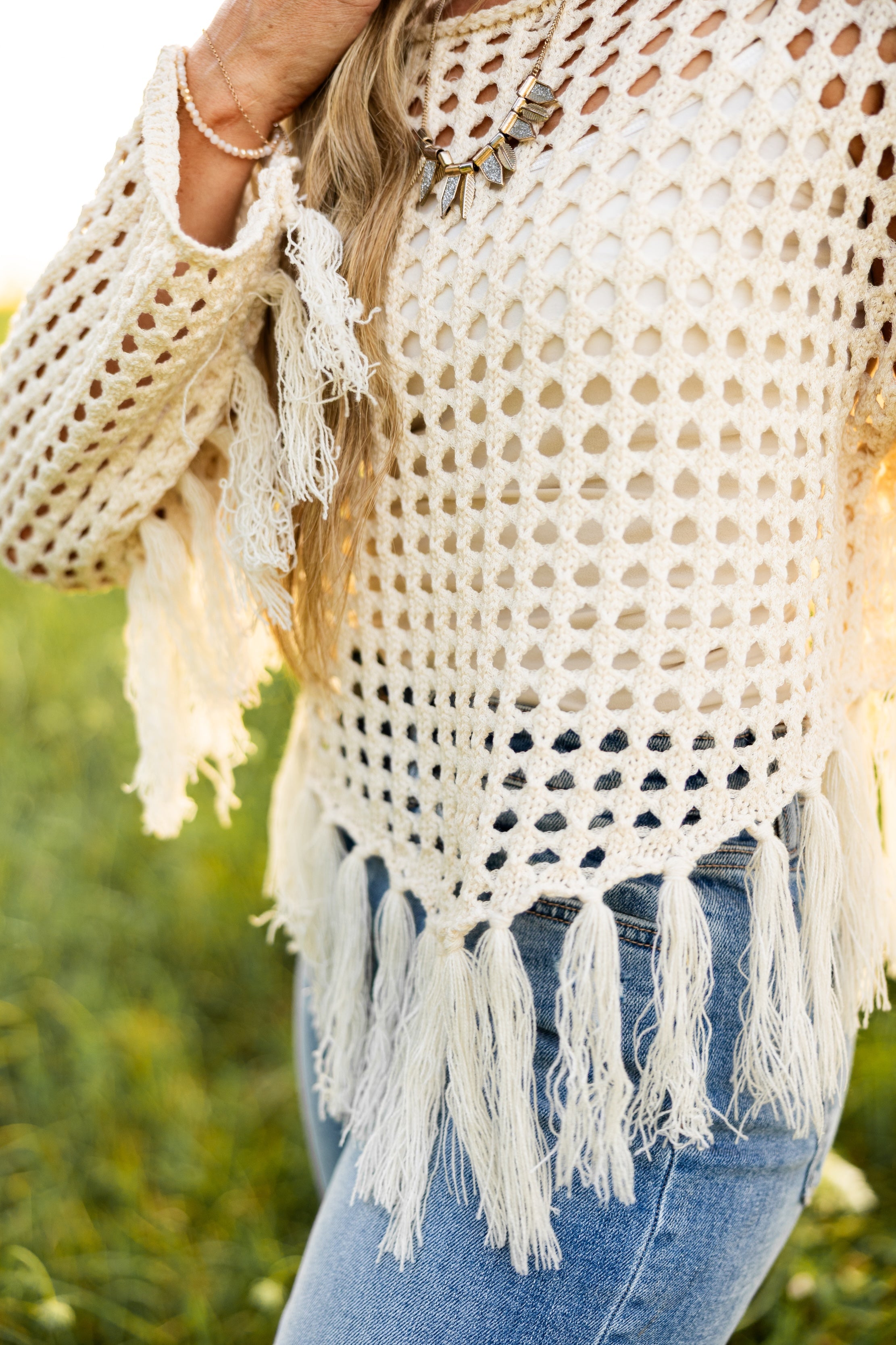 Prairie Crochet Sweater