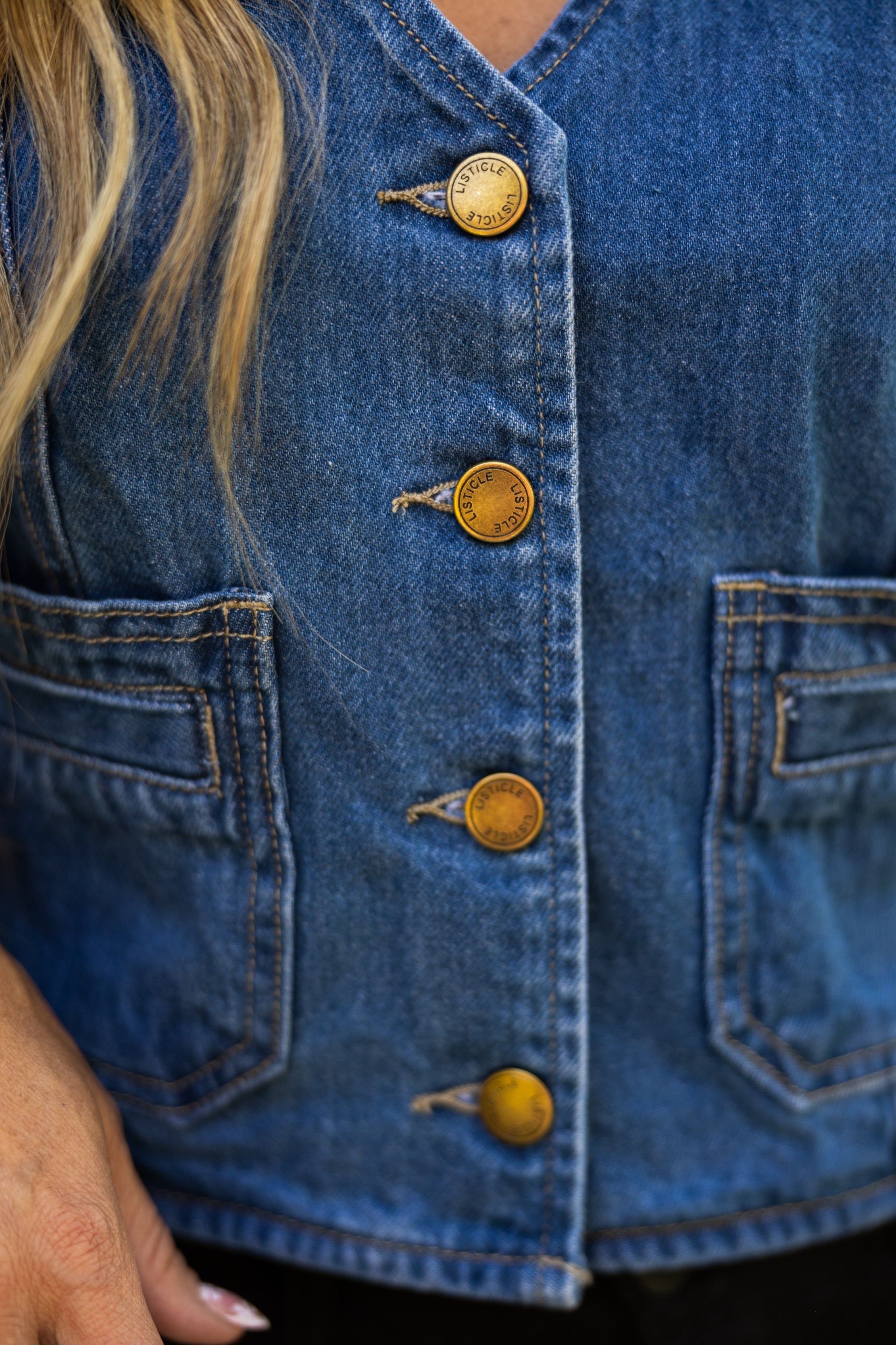 Free Spirit Denim Vest