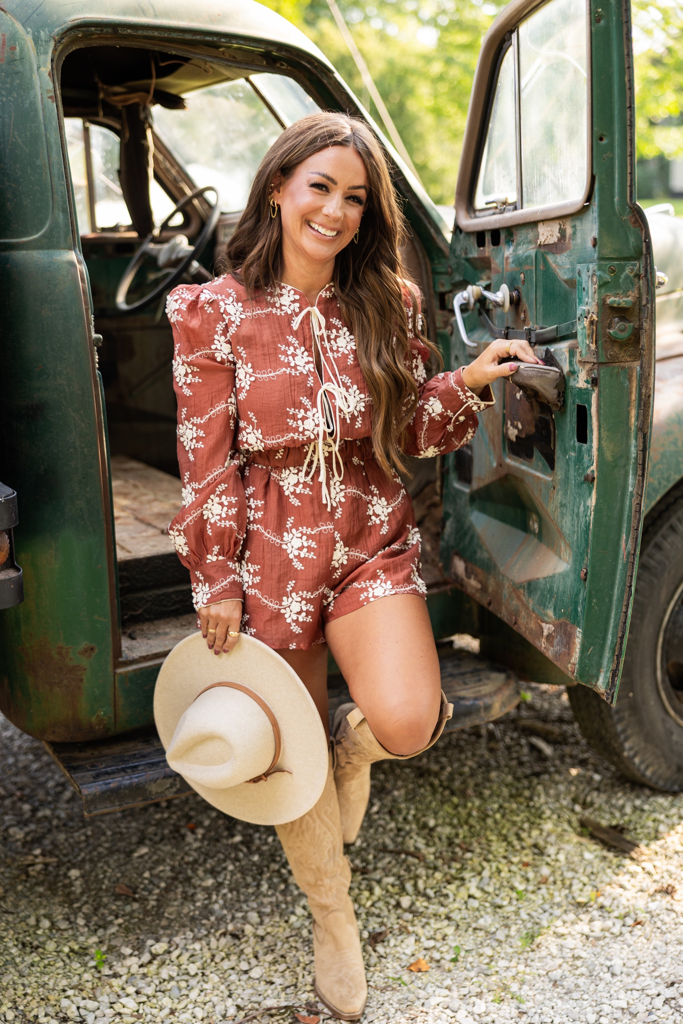 Desert Bloom Romper
