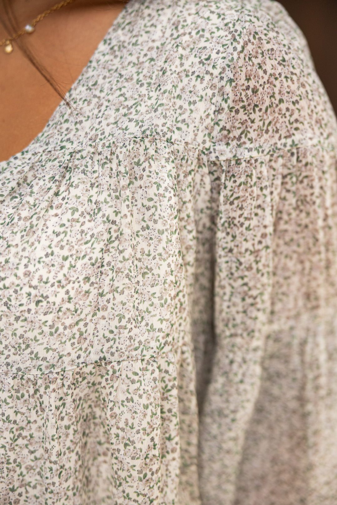 Ditsy Floral Top