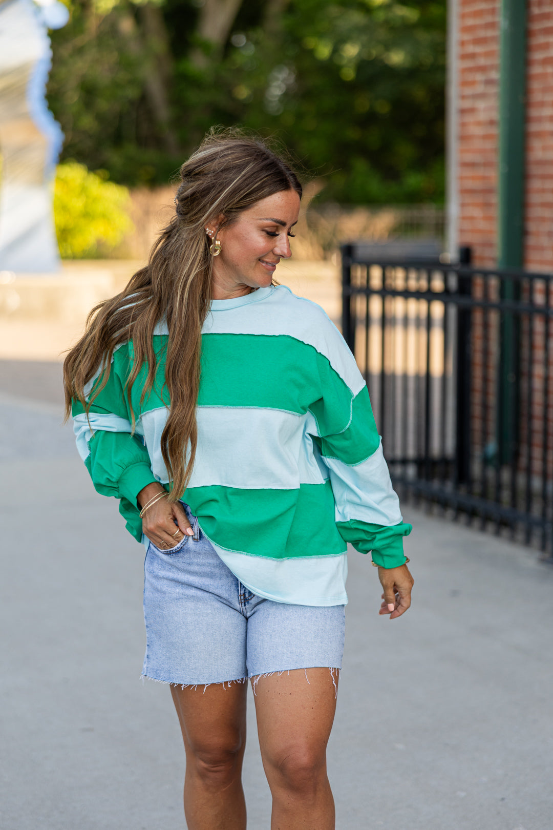 Midsummer Contrast Top