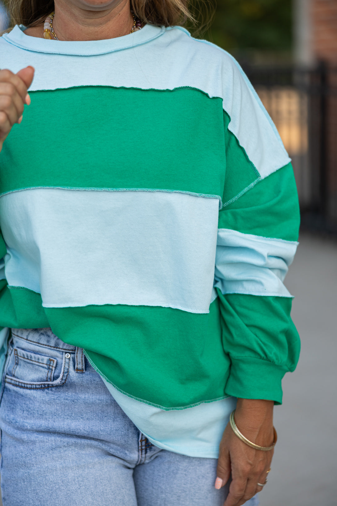 Midsummer Contrast Top