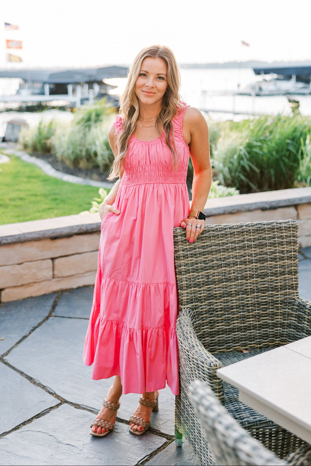 Candice Scoop Neck Midi Dress | FINAL SALE