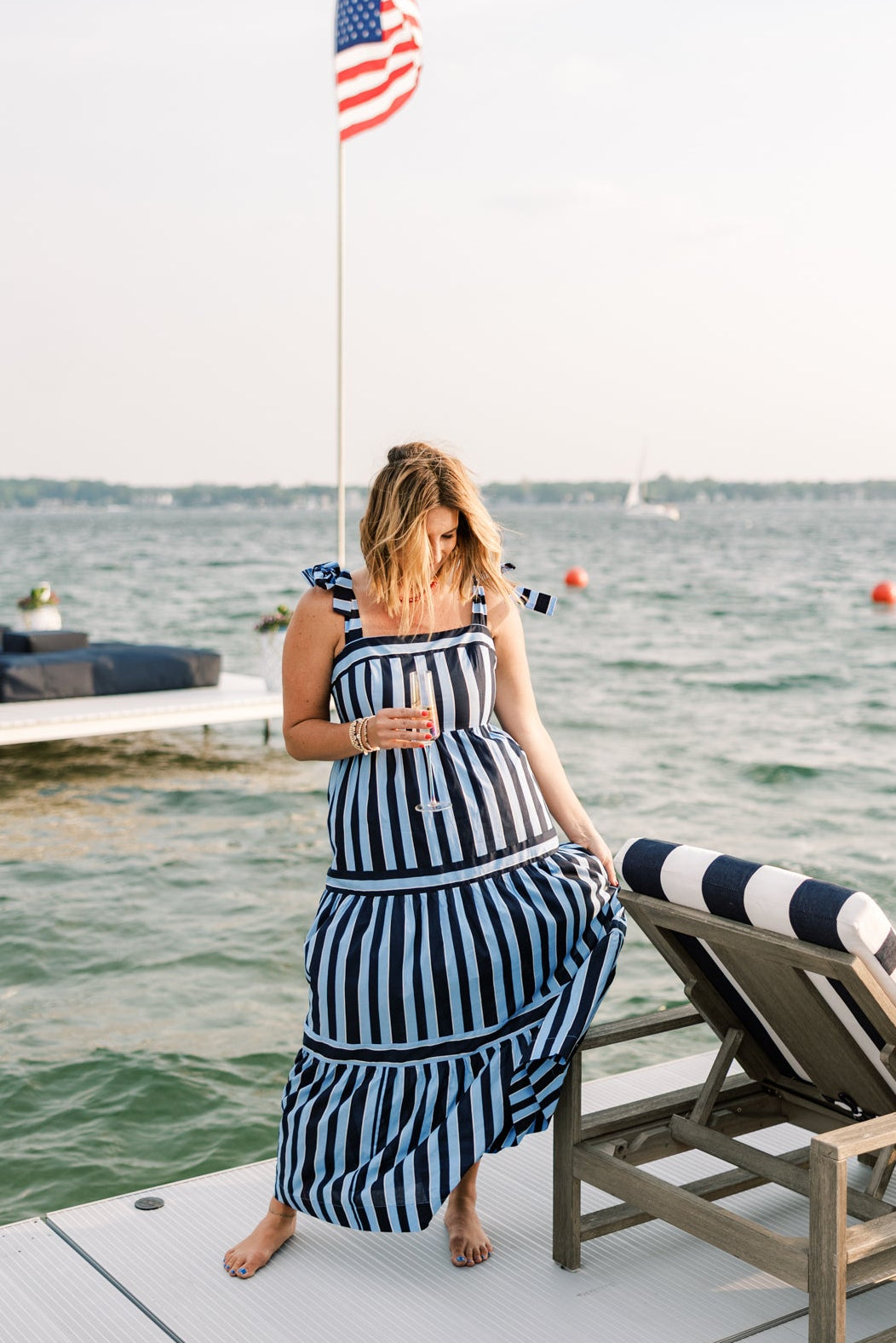 Iris Striped Maxi Dress | FINAL SALE