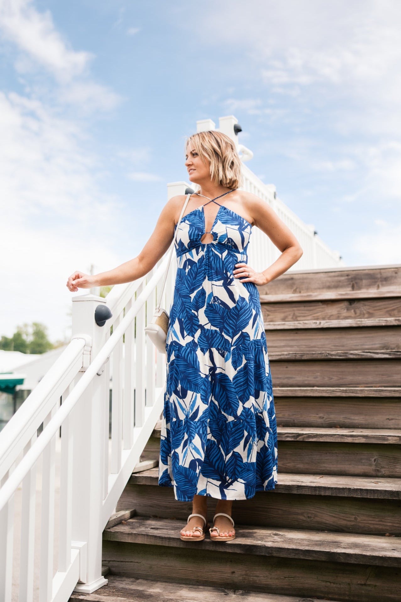 Oceana Floral Maxi Dress
