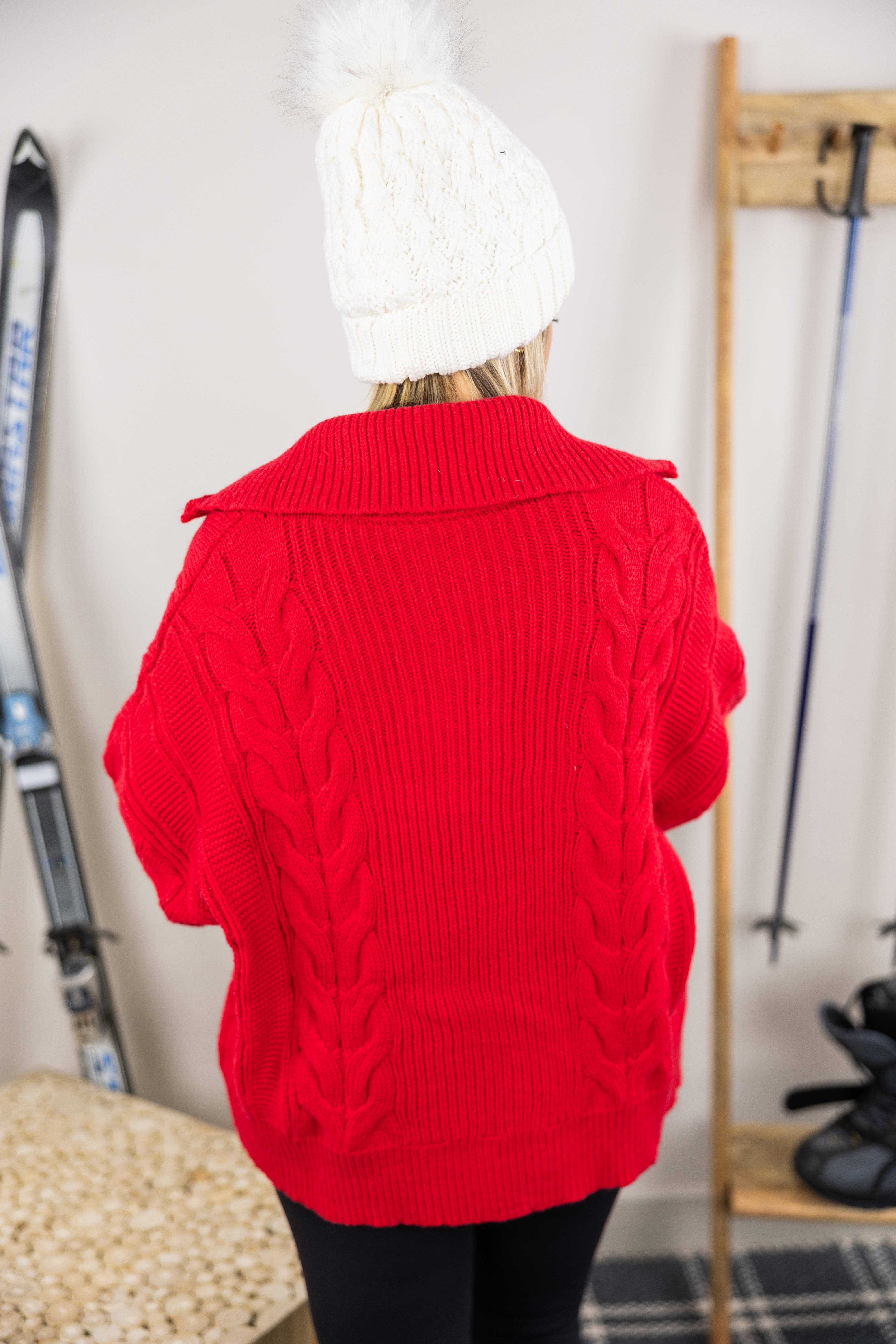 Aspen Half Zip Sweater