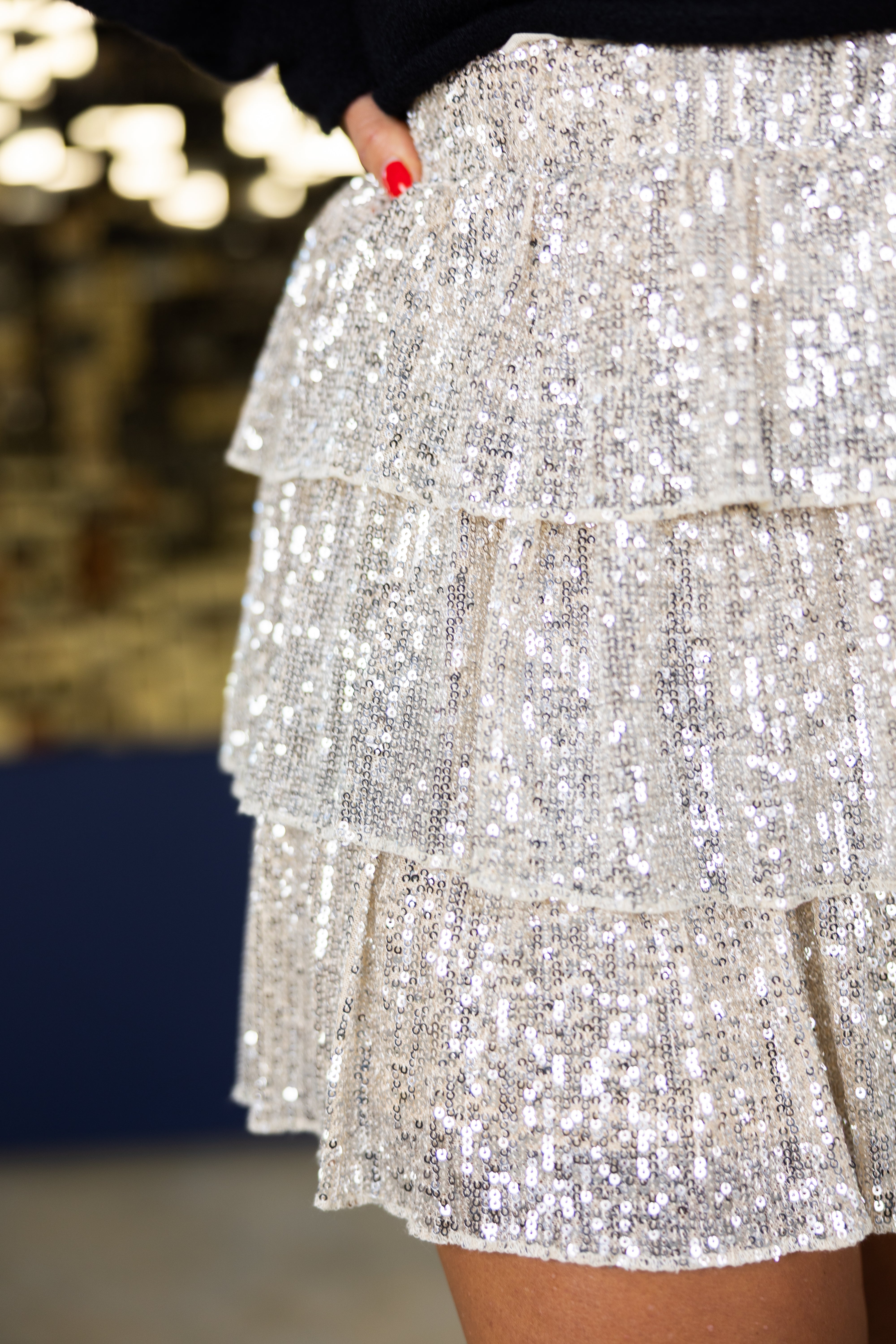 Tis the Season Sequin Skirt