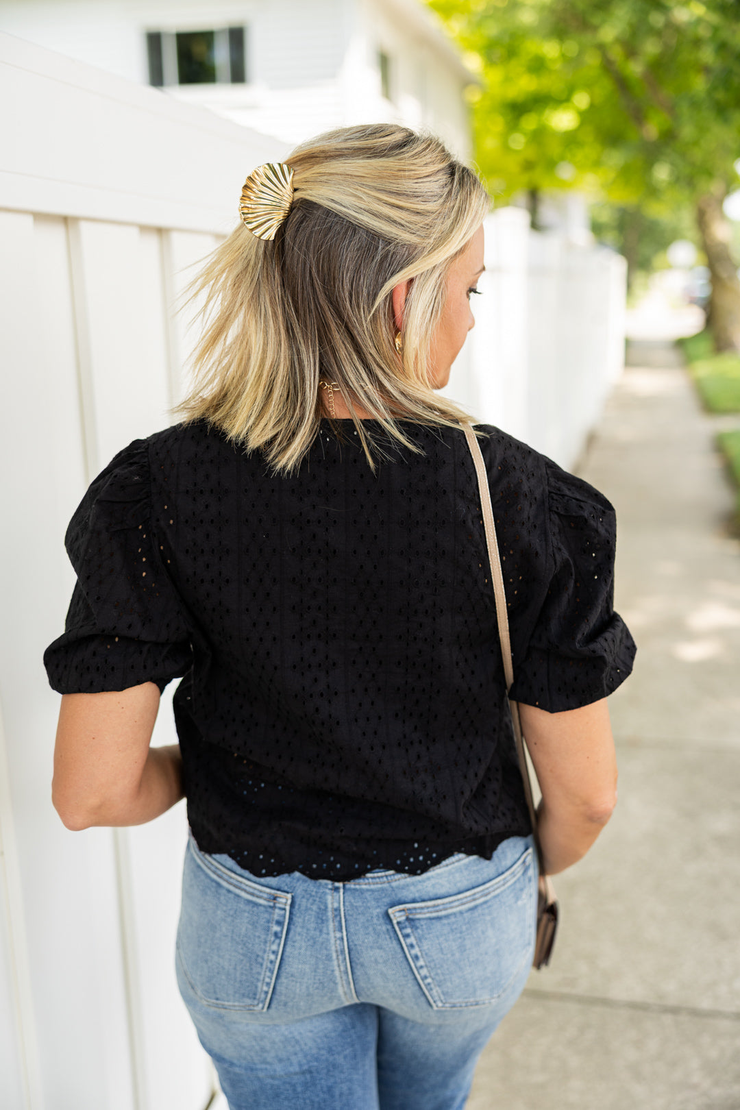 Eve Eyelet Blouse