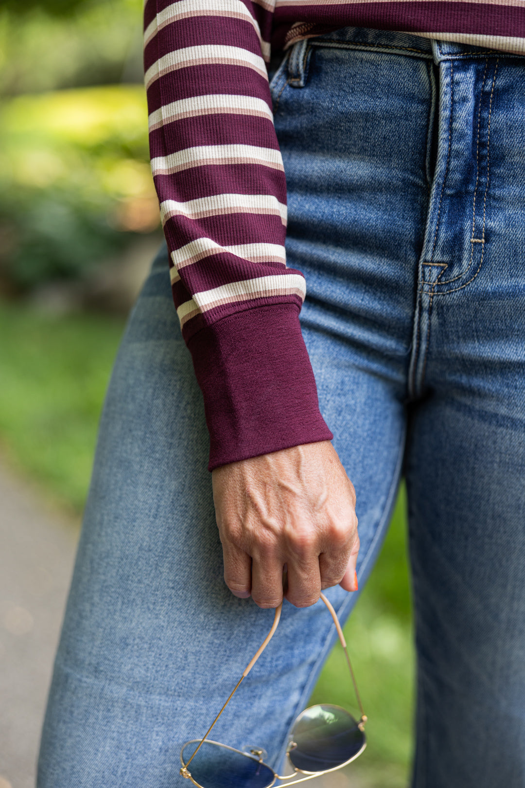 Stacy Striped Long Sleeve