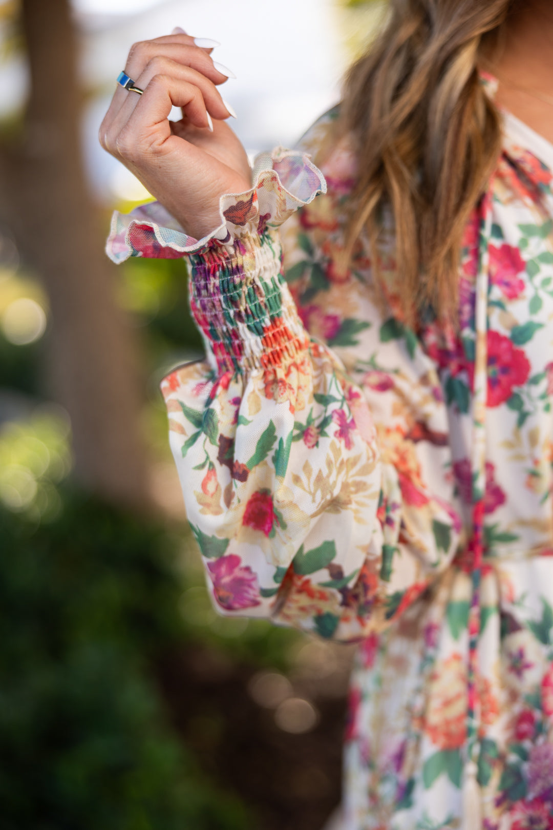 Sawyer Floral Button Romper