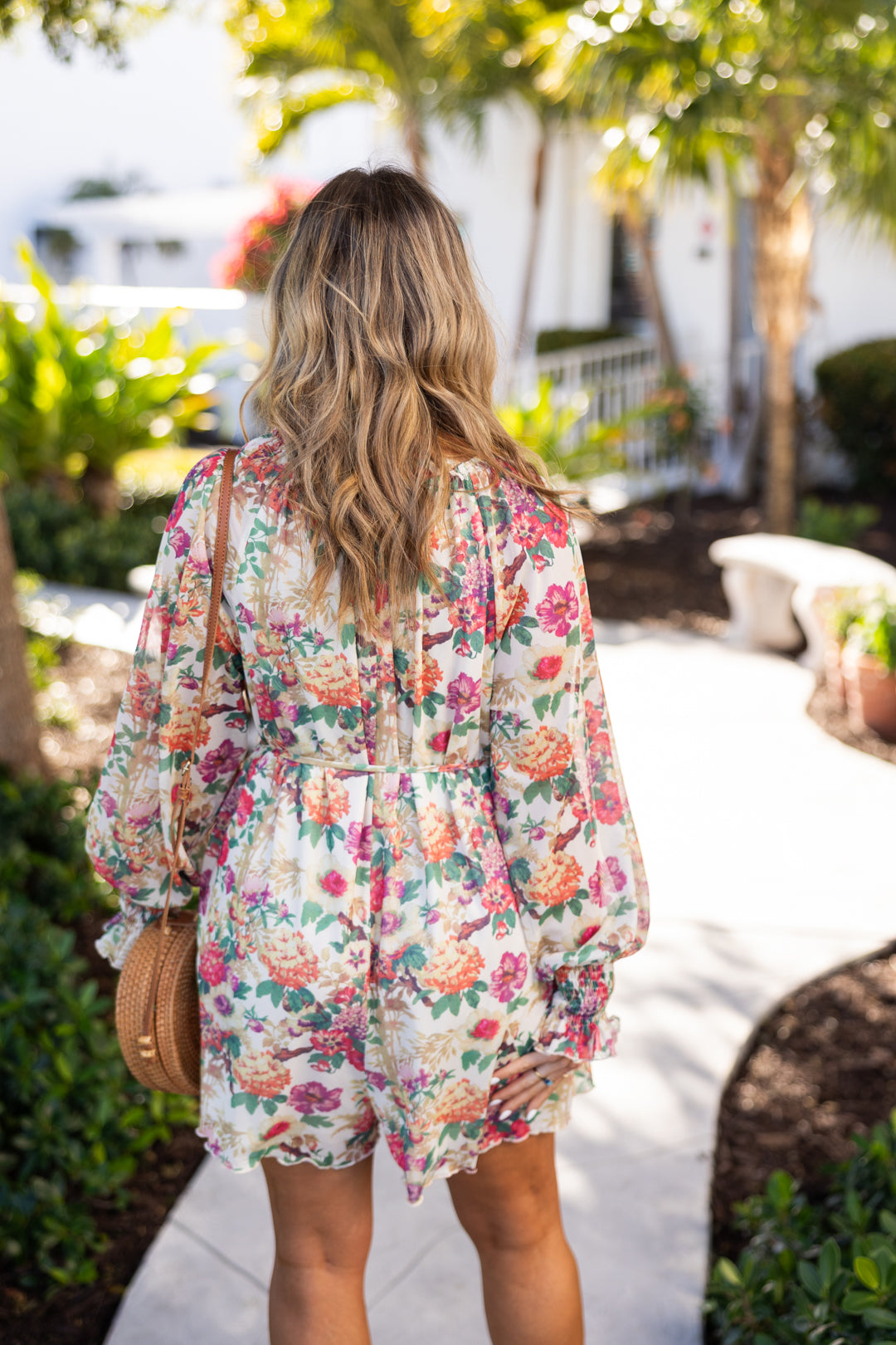 Sawyer Floral Button Romper