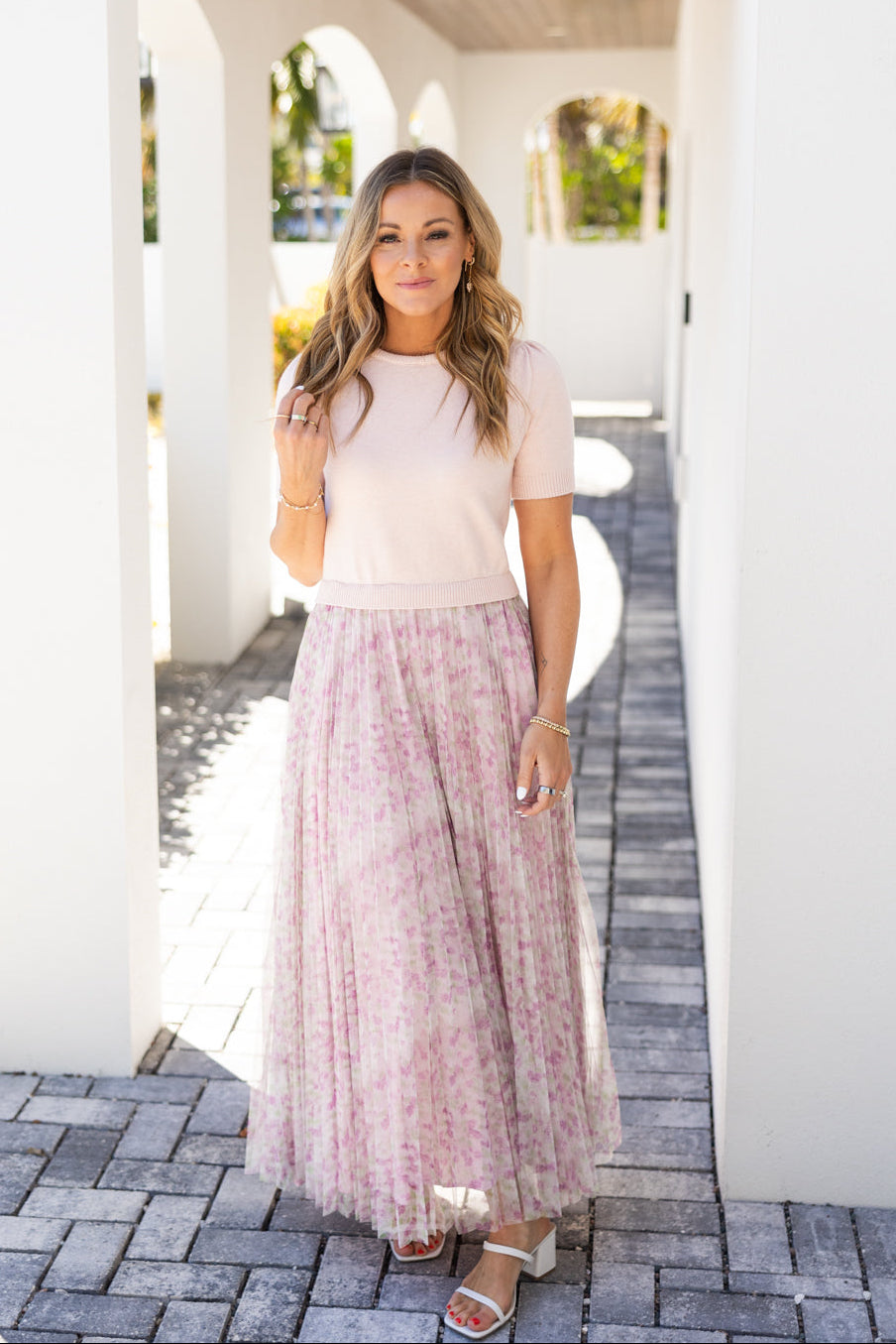 Maren Wildflower Two-fer Dress