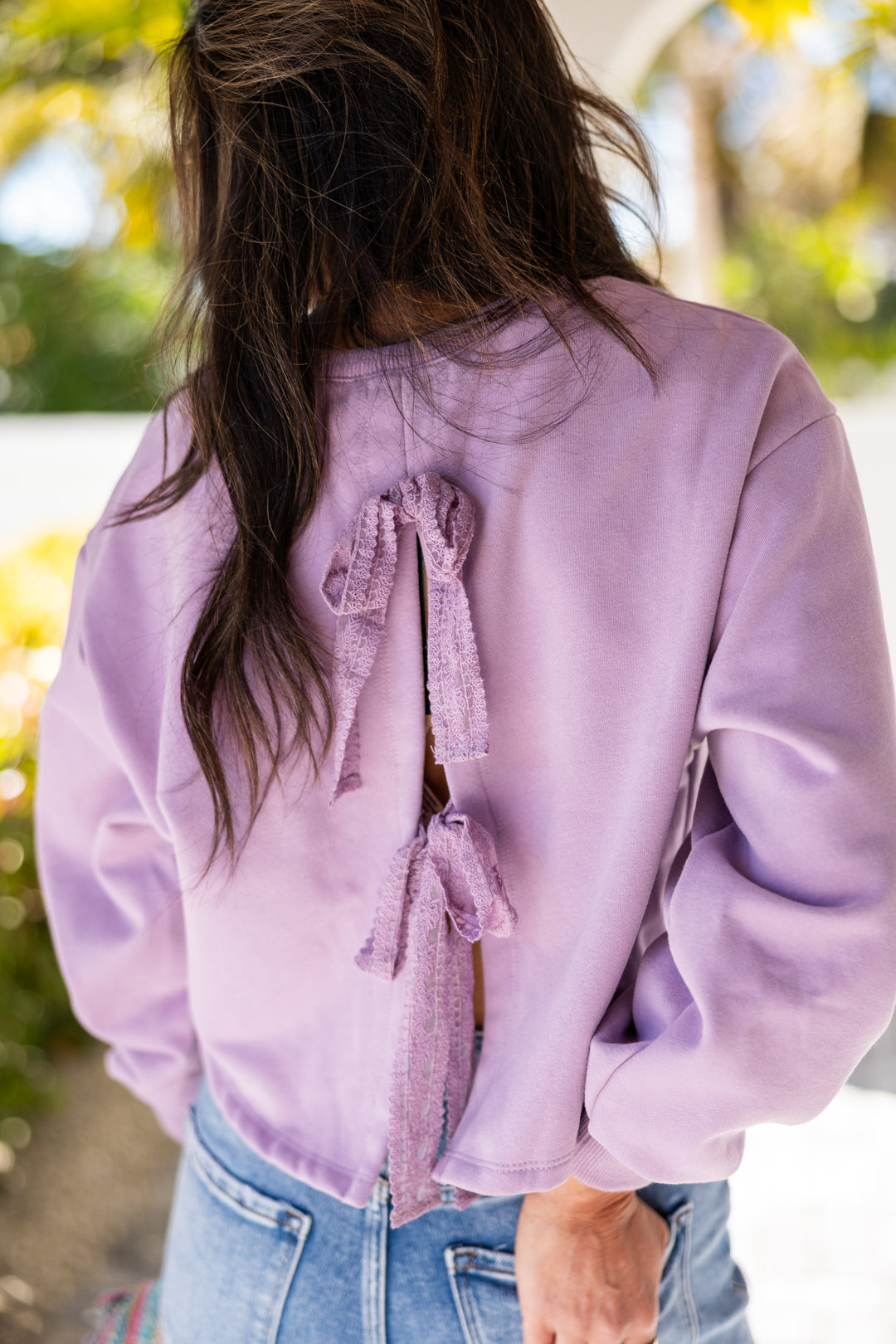 Canon Back Bow Sweatshirt