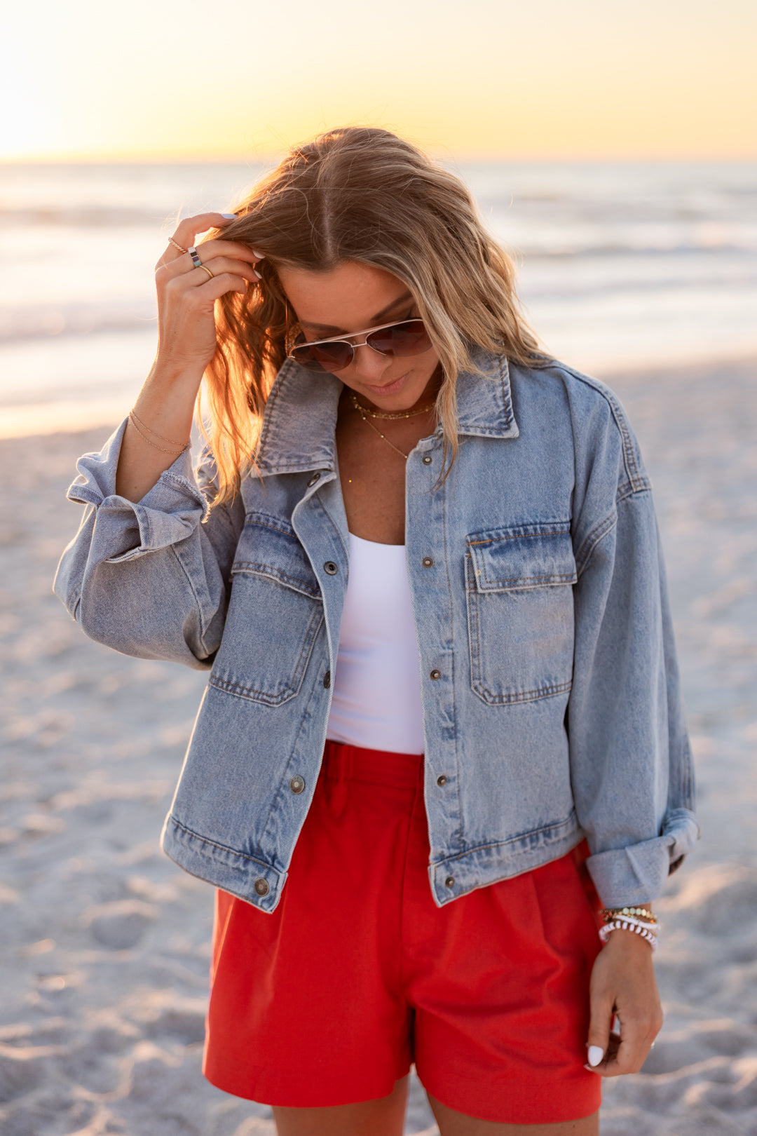 Washed Denim Jacket