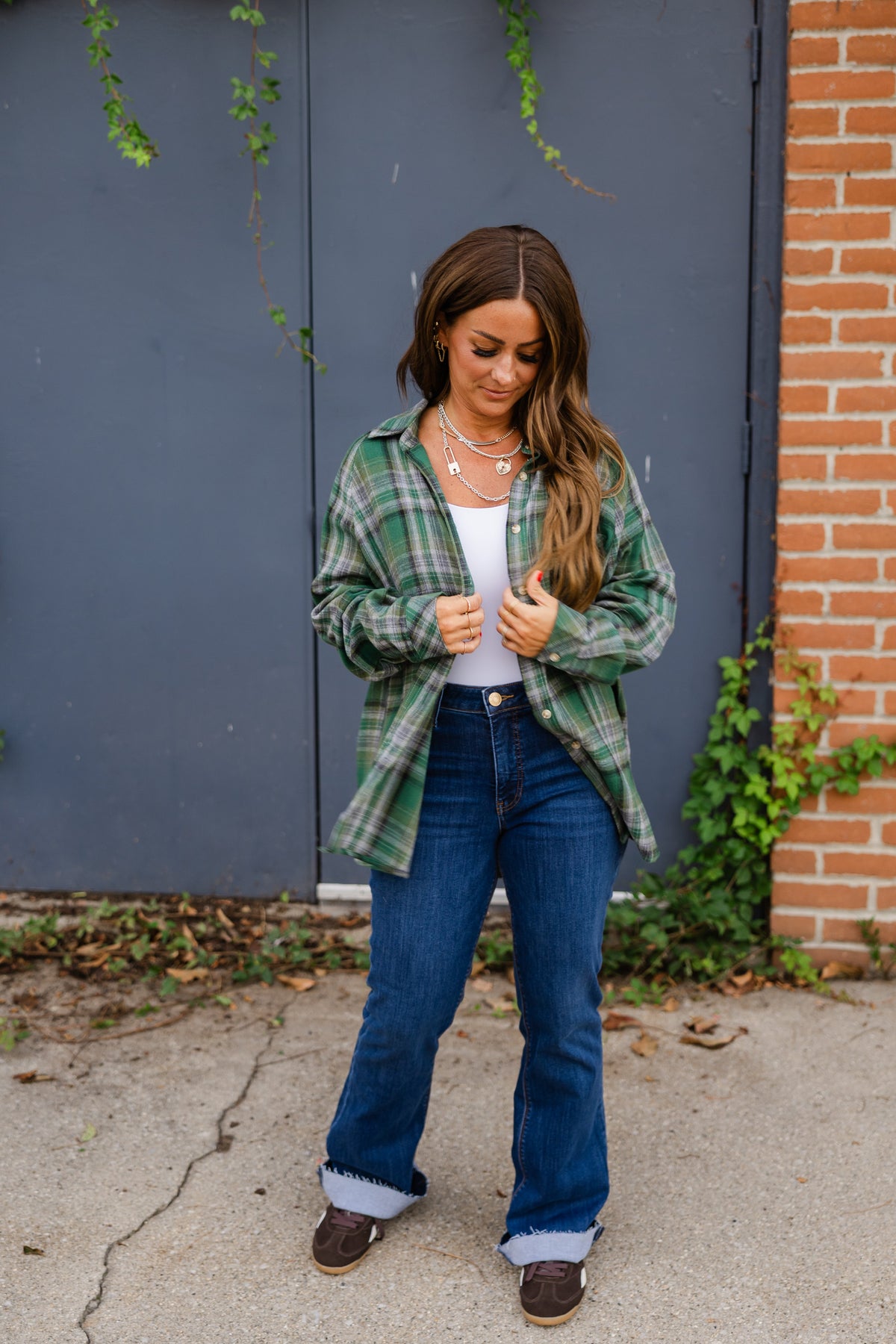 Abri Plaid Flannel Shirt