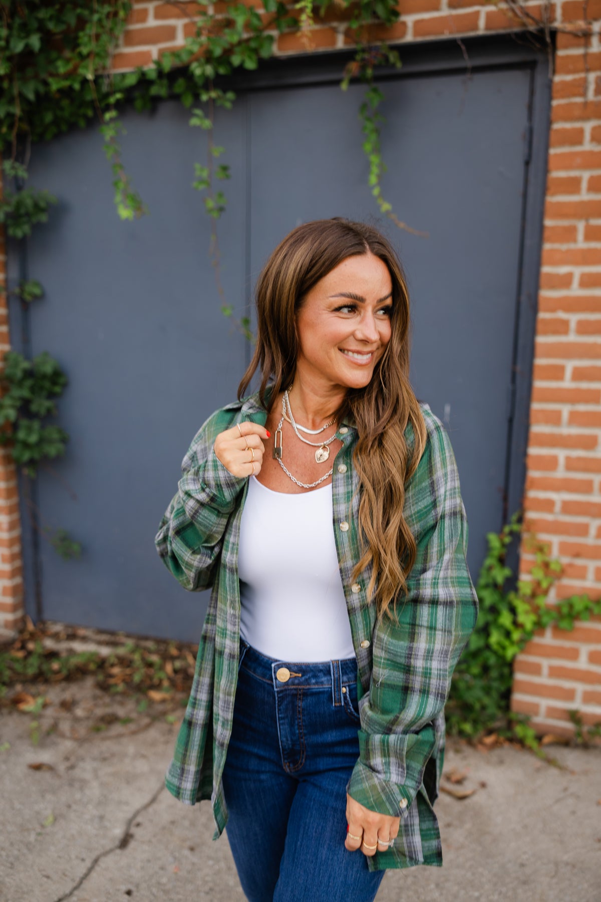 Abri Plaid Flannel Shirt