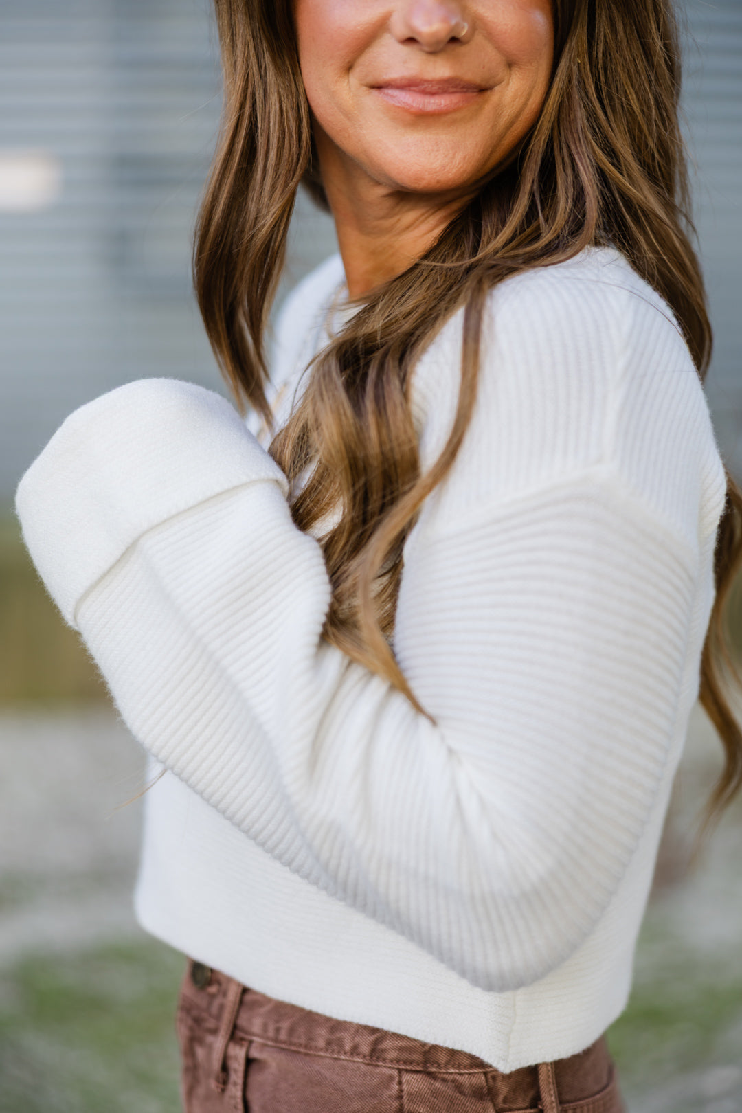 Maddie Ribbed Sweater