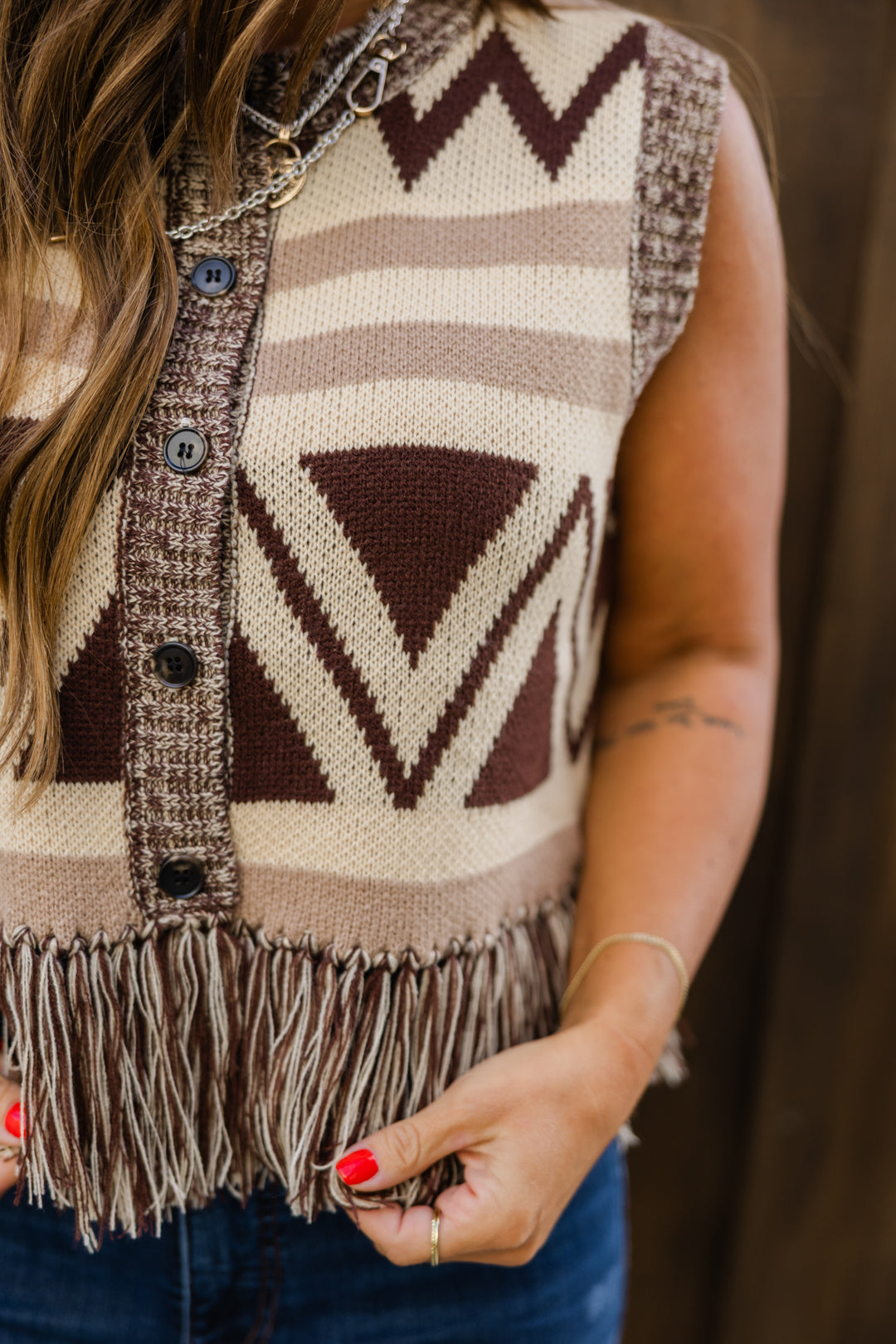 Mojave Fringe Vest