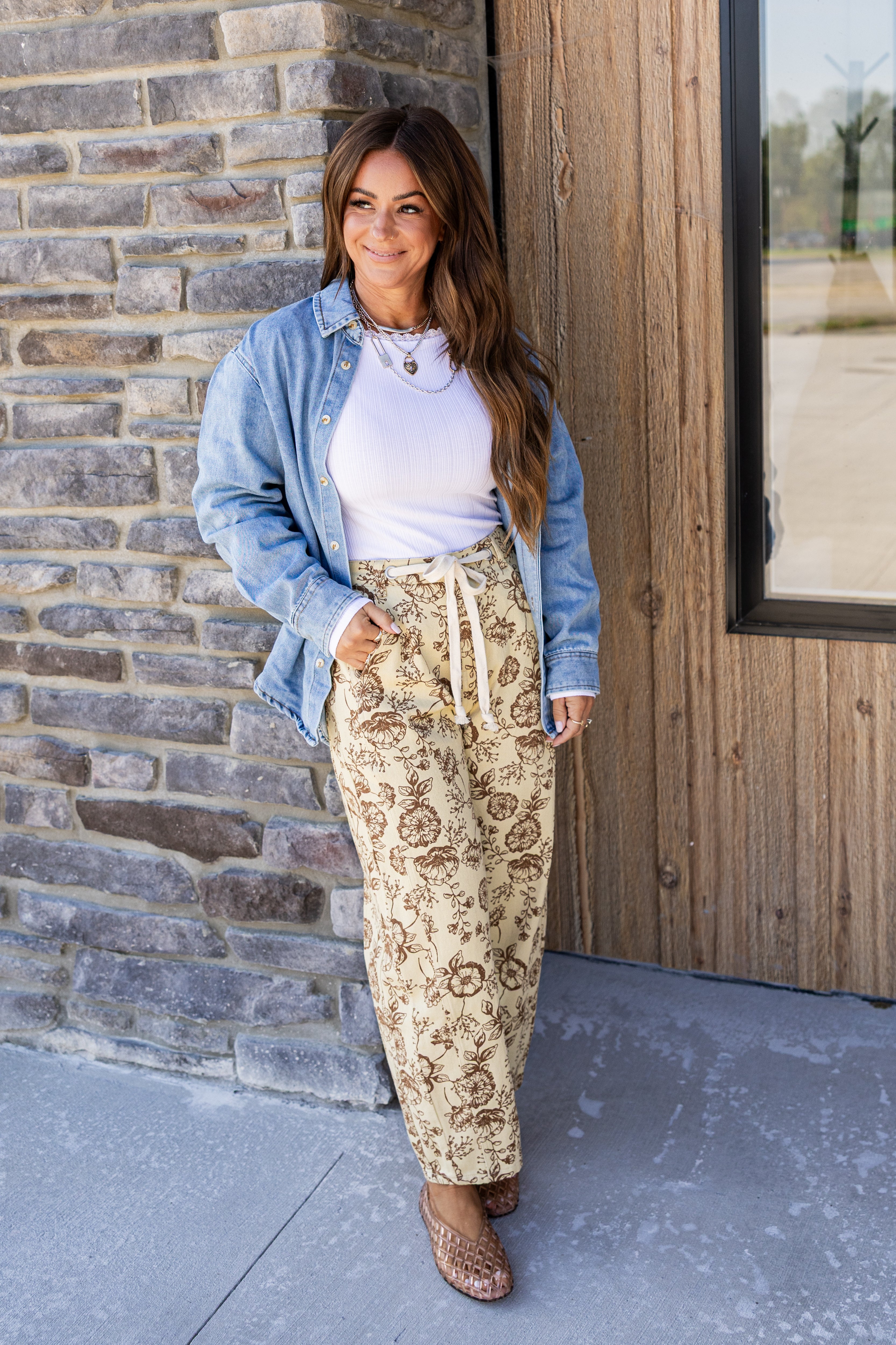 Goldie Floral Pants