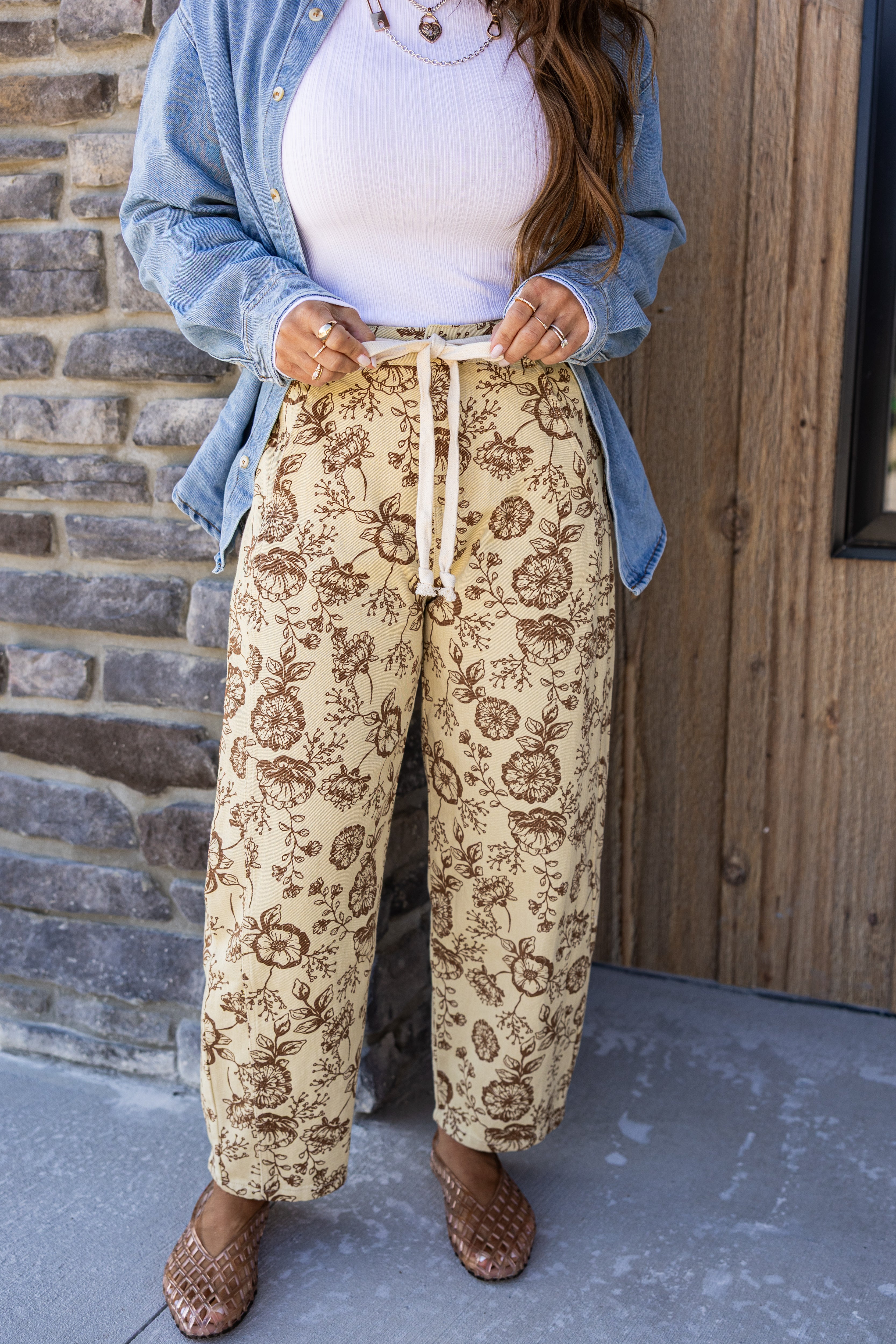 Goldie Floral Pants