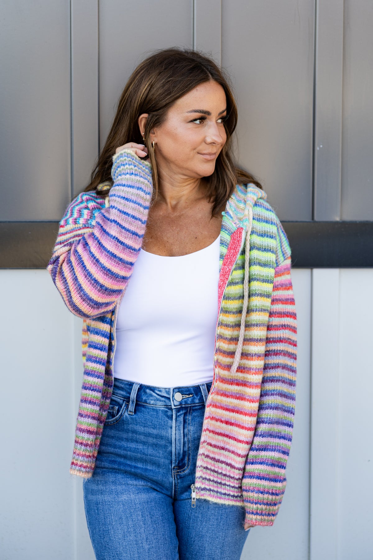 September Zip Up Cardigan