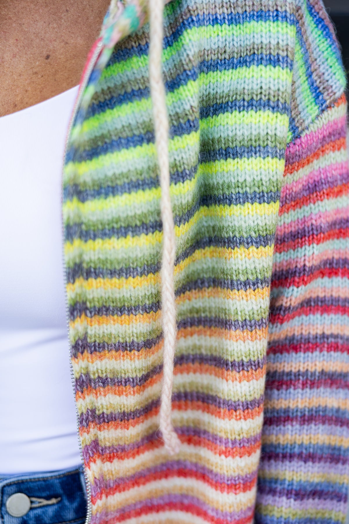 September Zip Up Cardigan