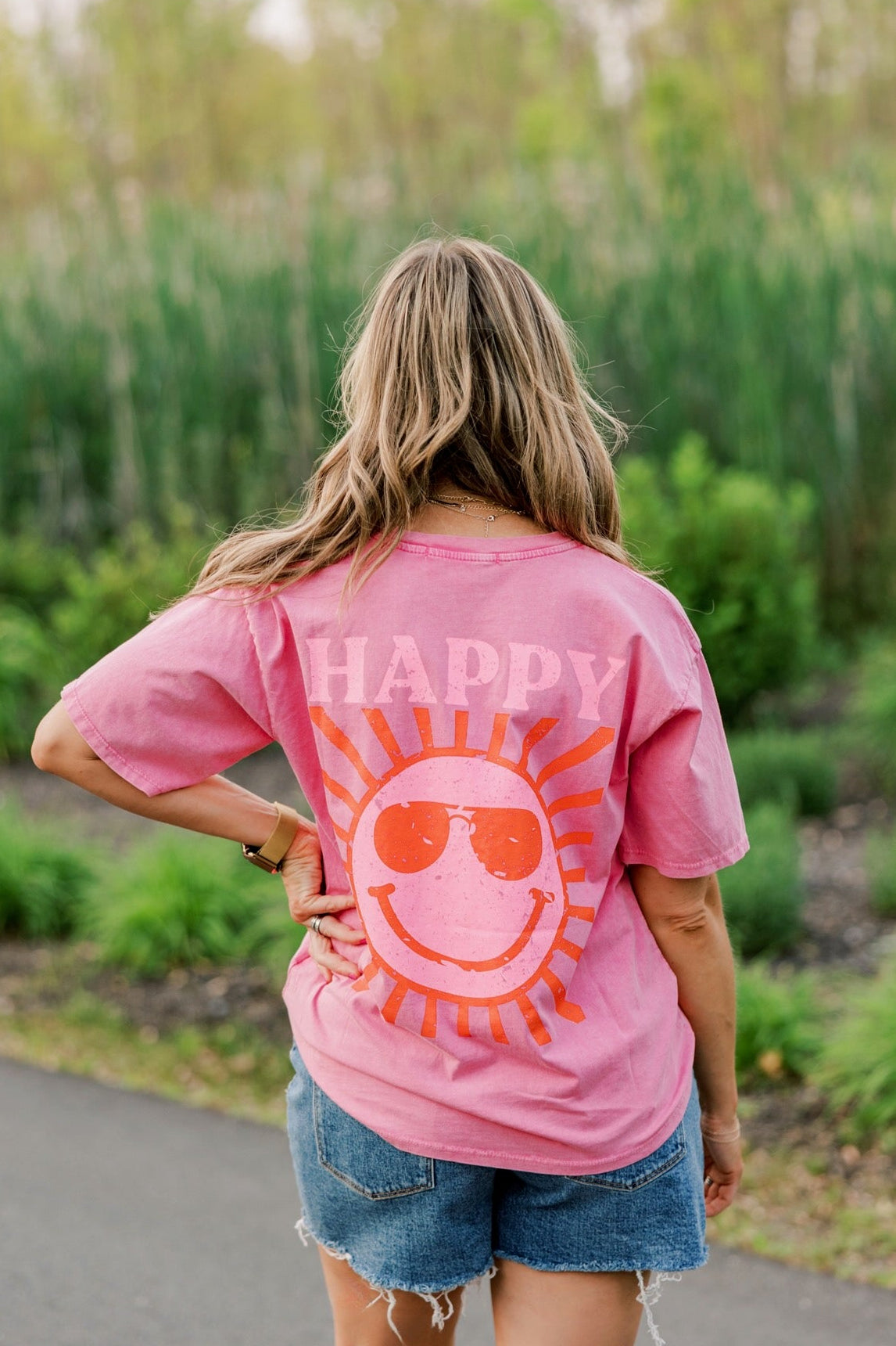 Happy Graphic Tee | FINAL SALE