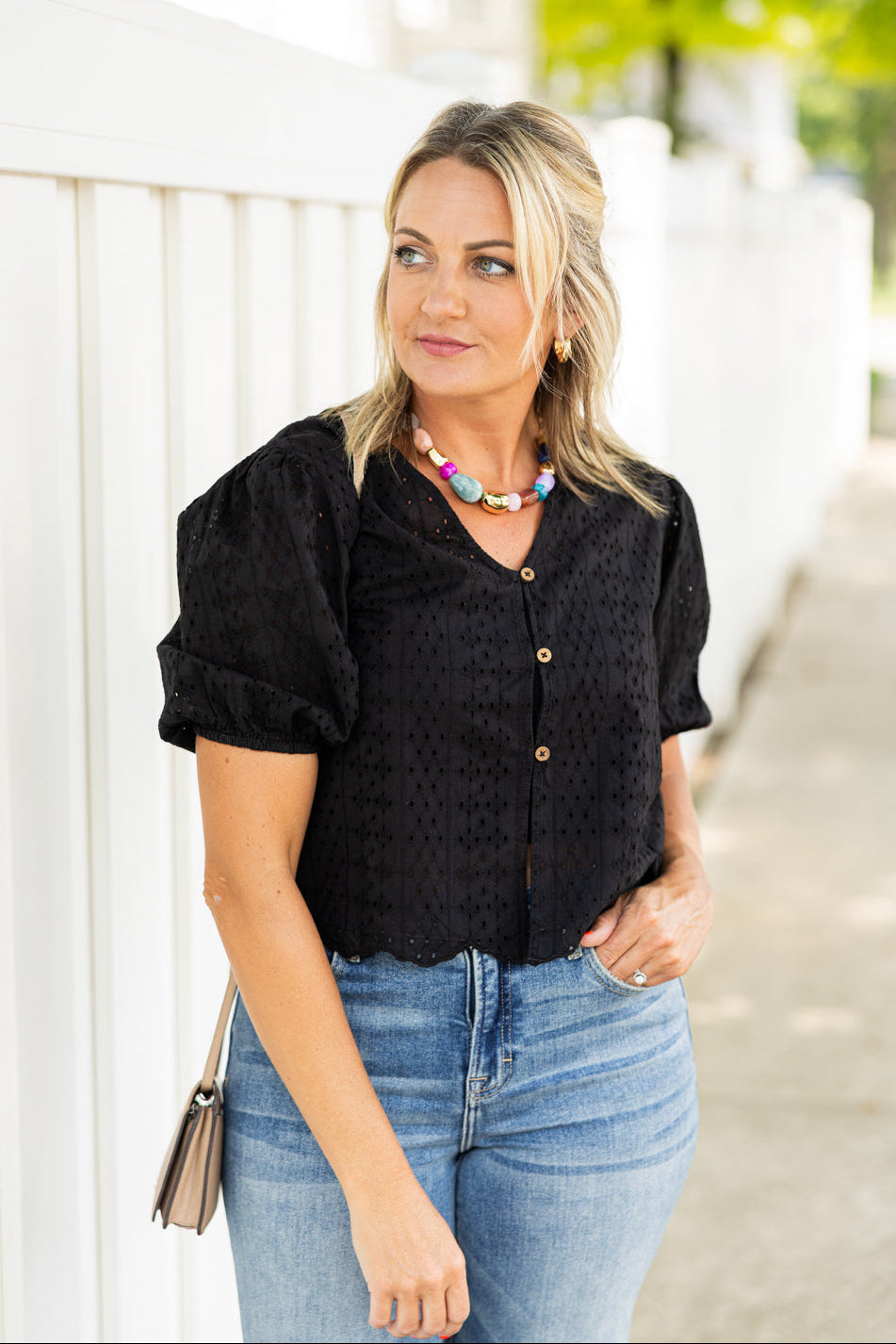 Eve Eyelet Blouse