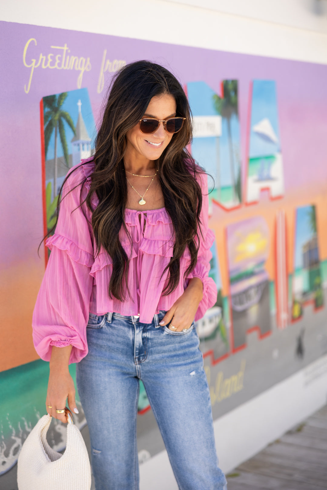Jaycie Ruffle Top