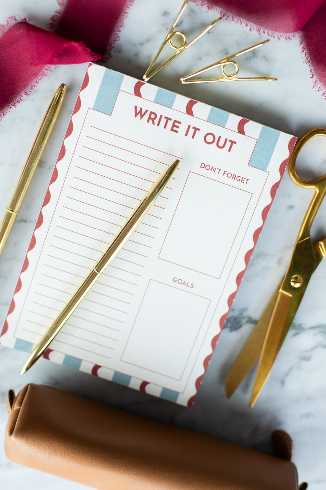Life + Style Notepad: Preppy Twist