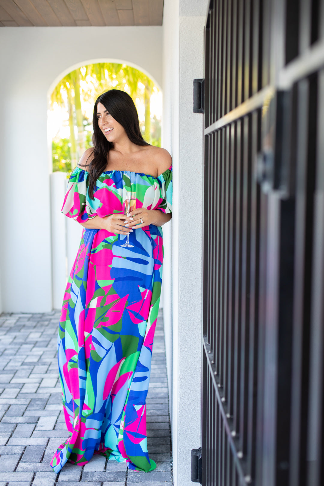 Havana Off the Shoulder Maxi – Living In Yellow