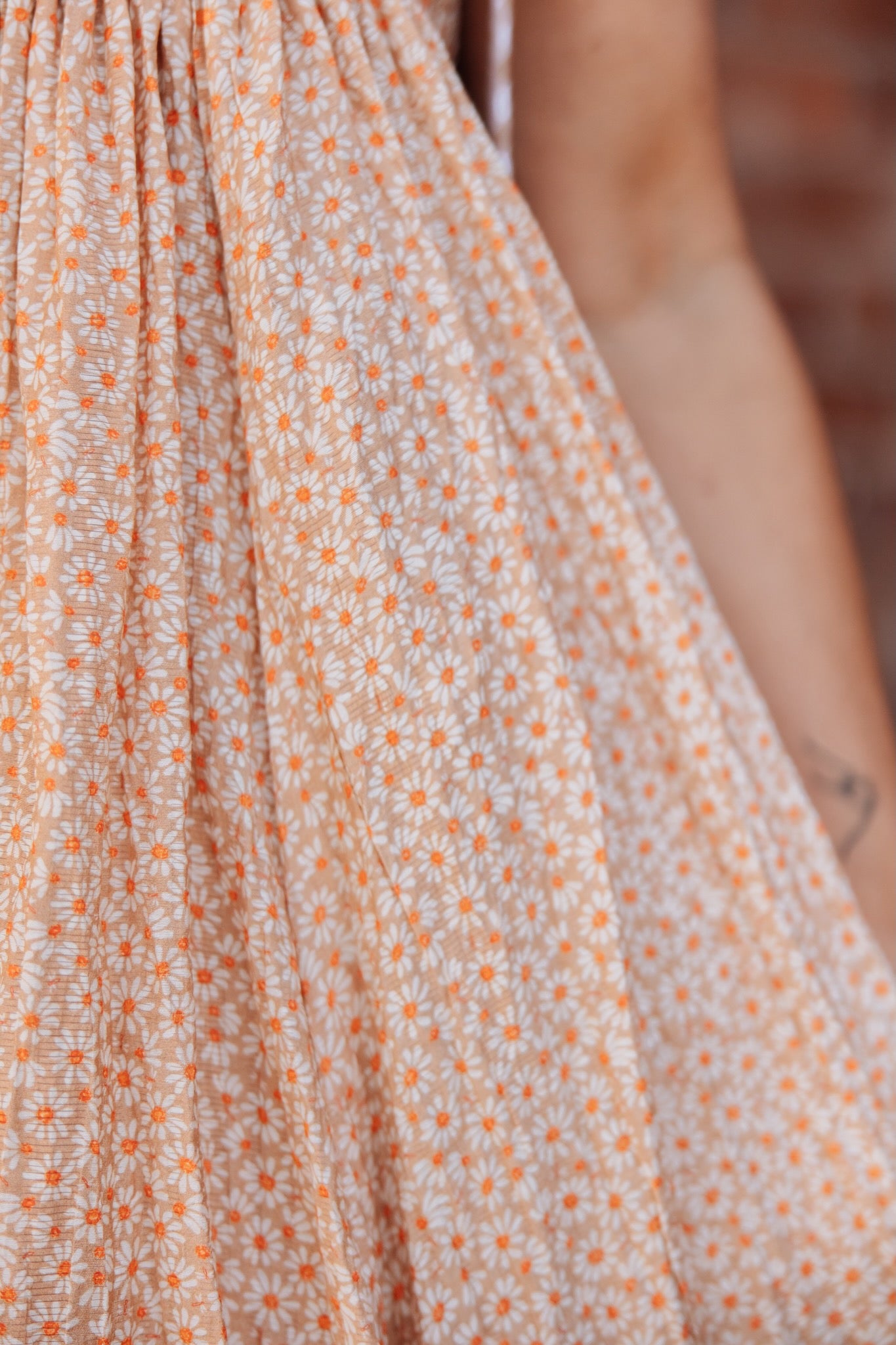 Josephine Pleated Maxi Dress