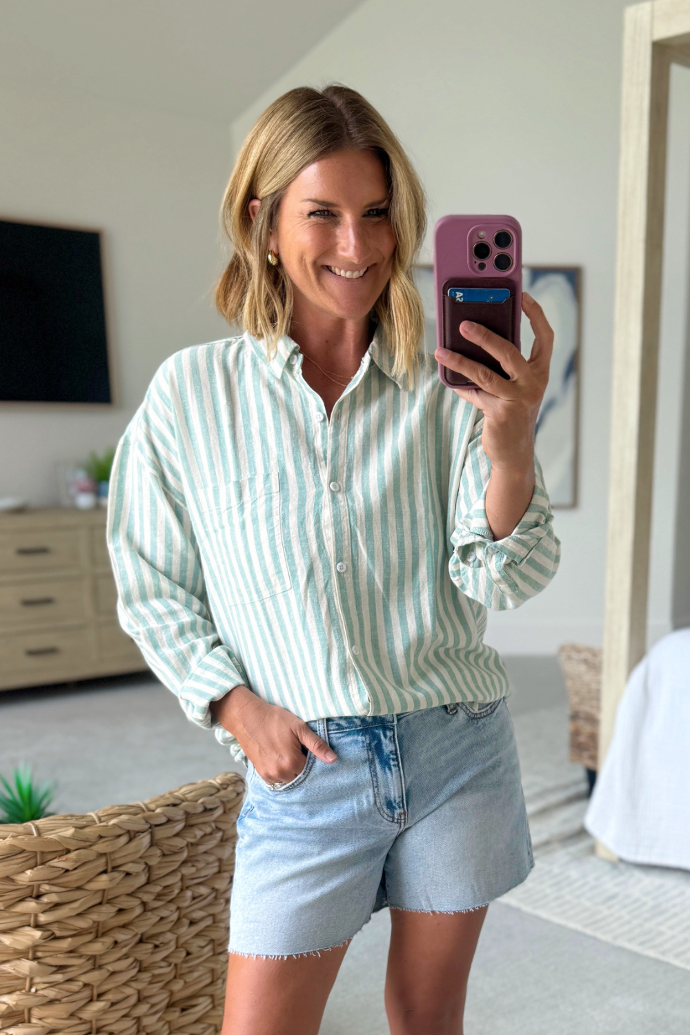 Eden Collared Button Up Shirt