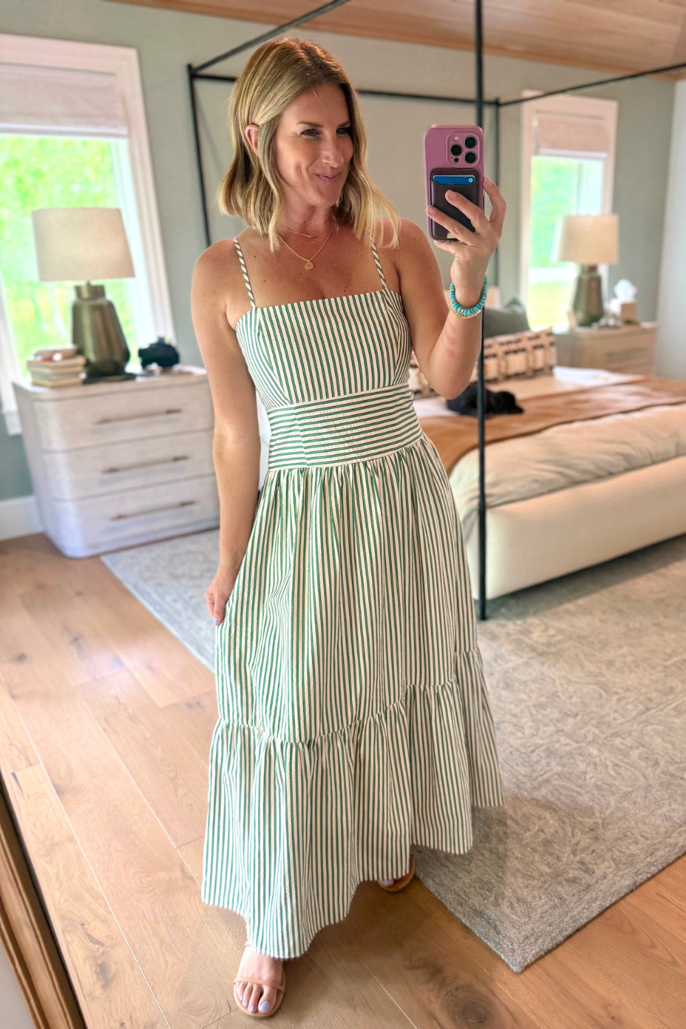 THML Kora Drop Waist Maxi Dress