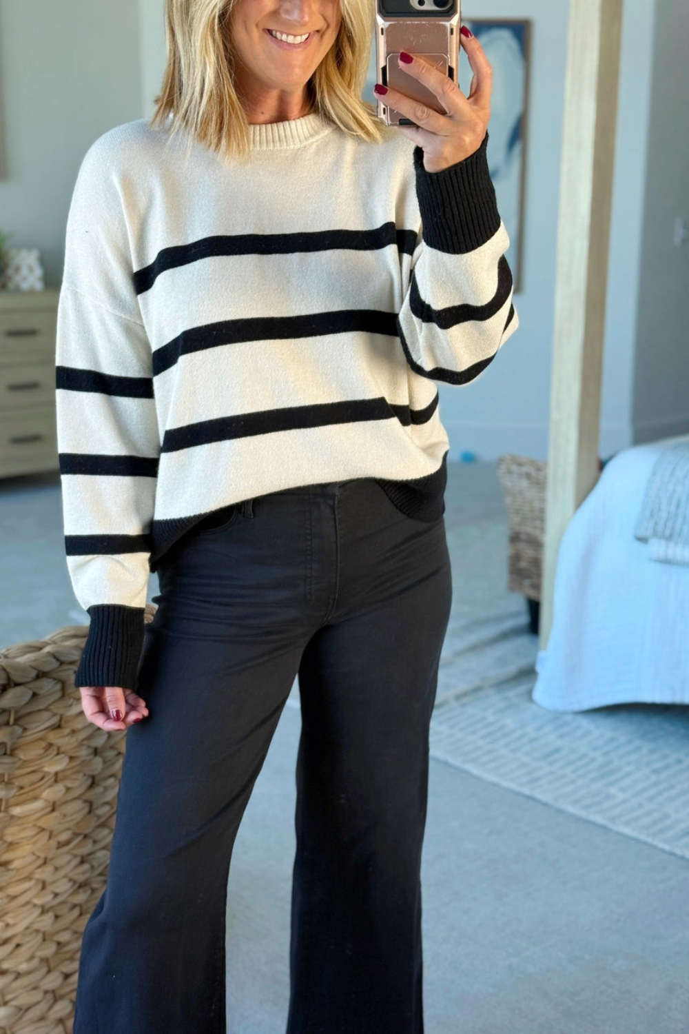 Jordane Striped Sweater