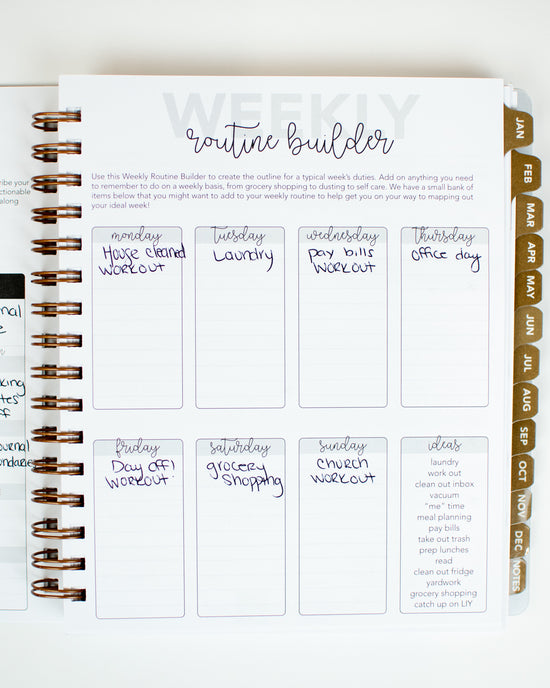 Load image into Gallery viewer, 2023 Life + Style Weekly Planner: The Steph
