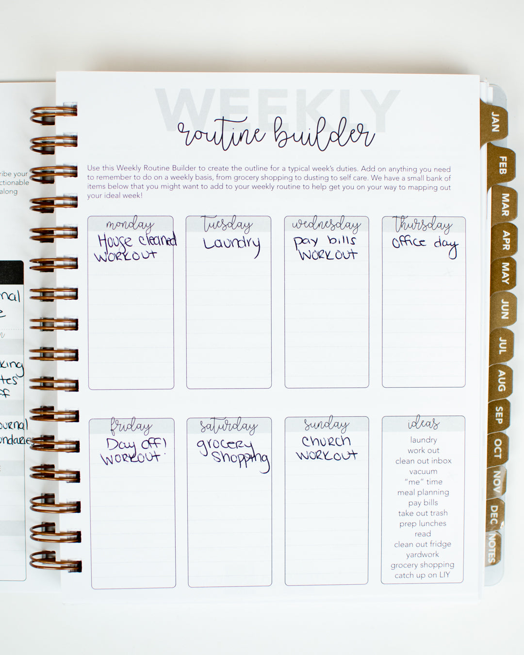 2023 Life + Style Weekly Planner: The Claire